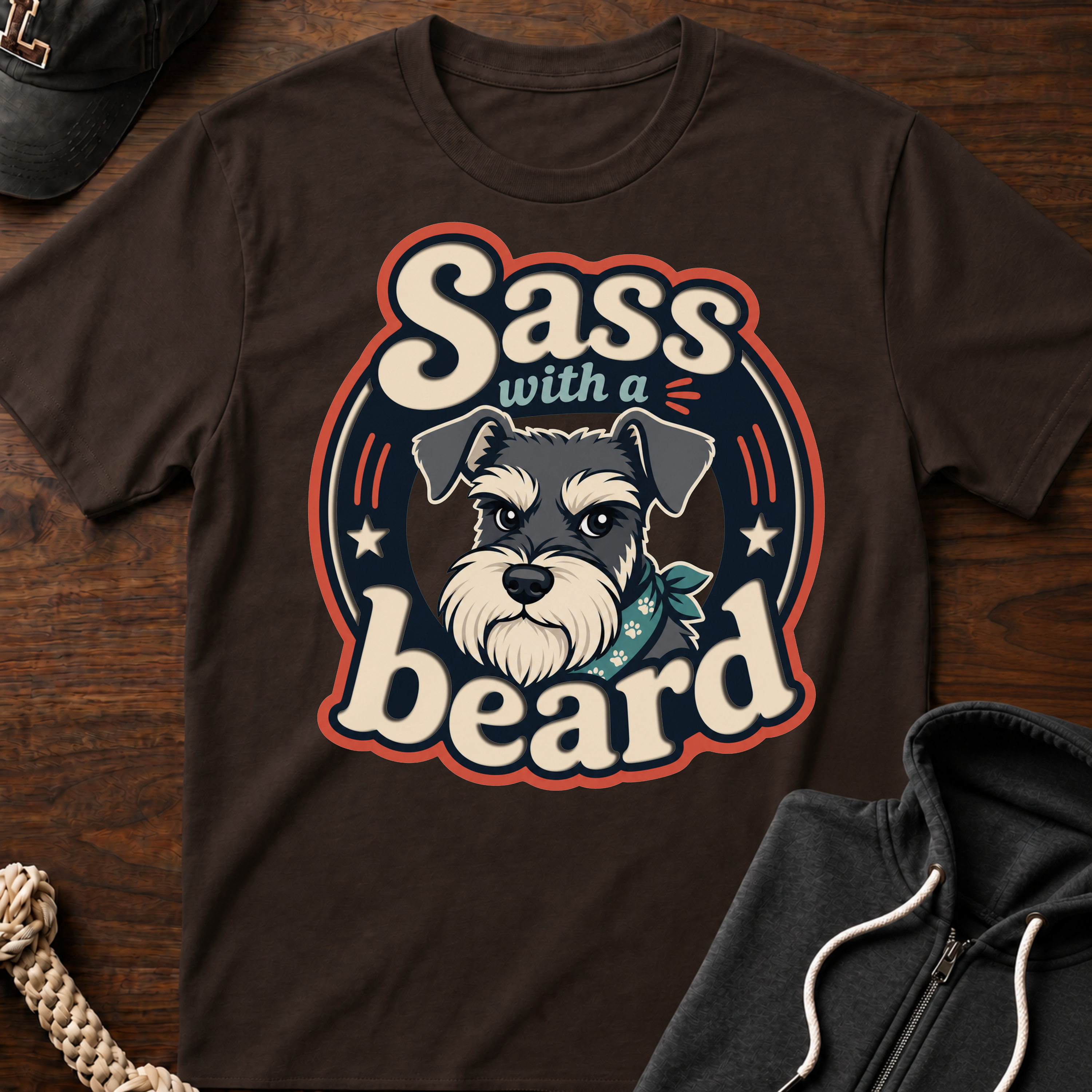 Sass With A Beard T-Shirt