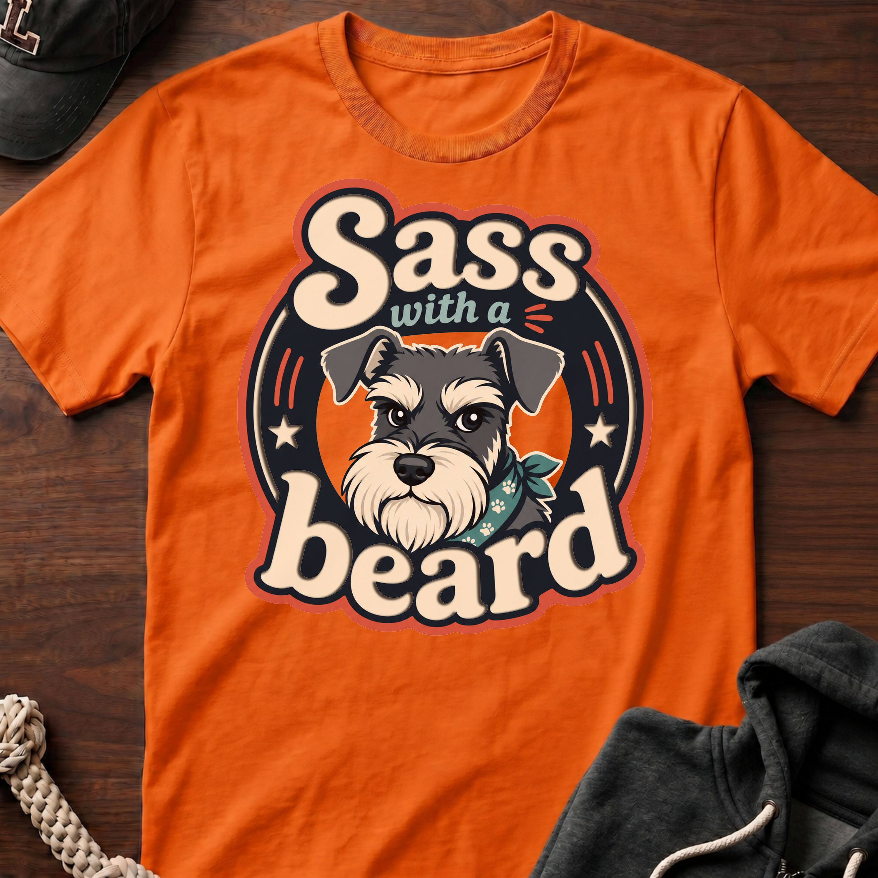 Sass With A Beard T-Shirt
