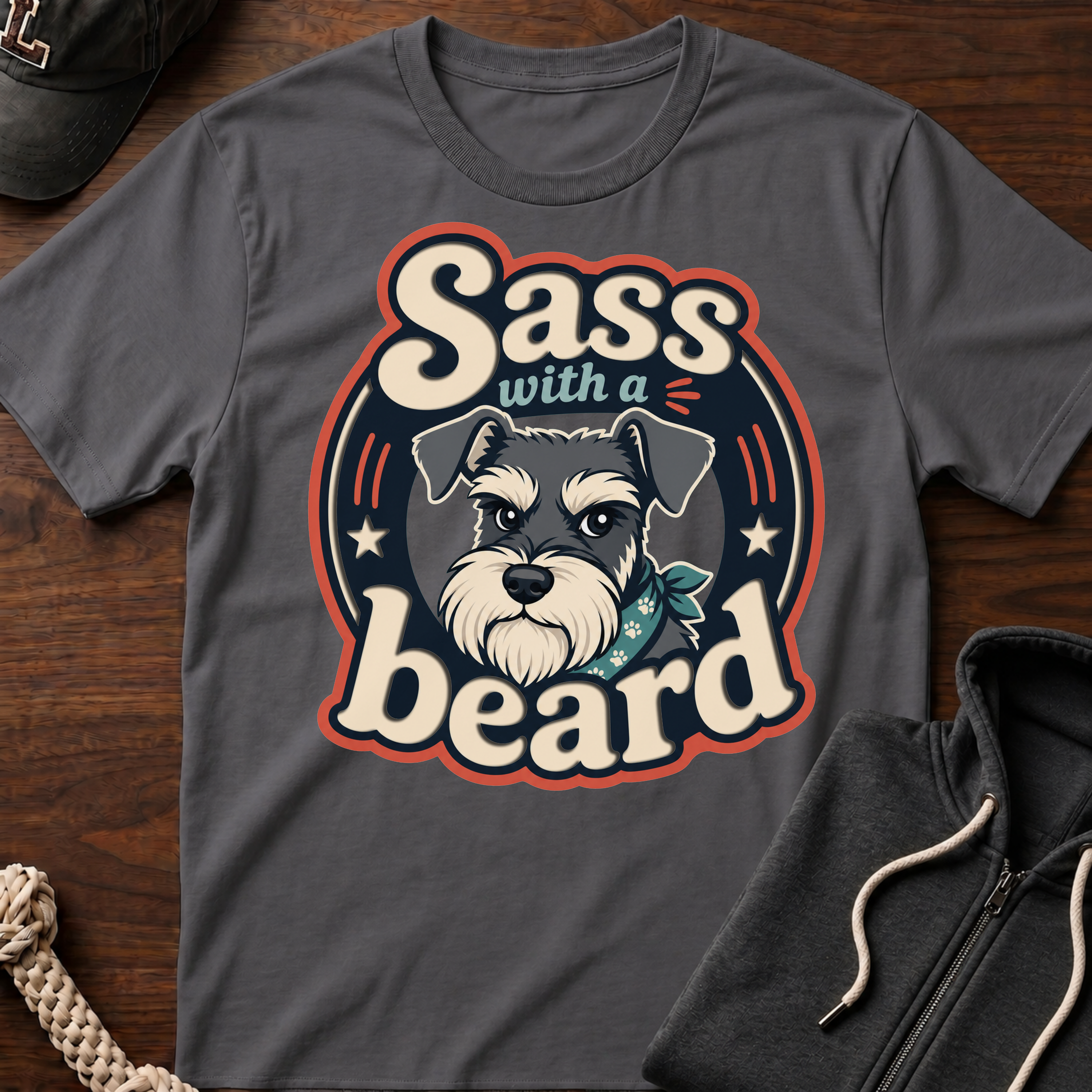 Sass With A Beard T-Shirt