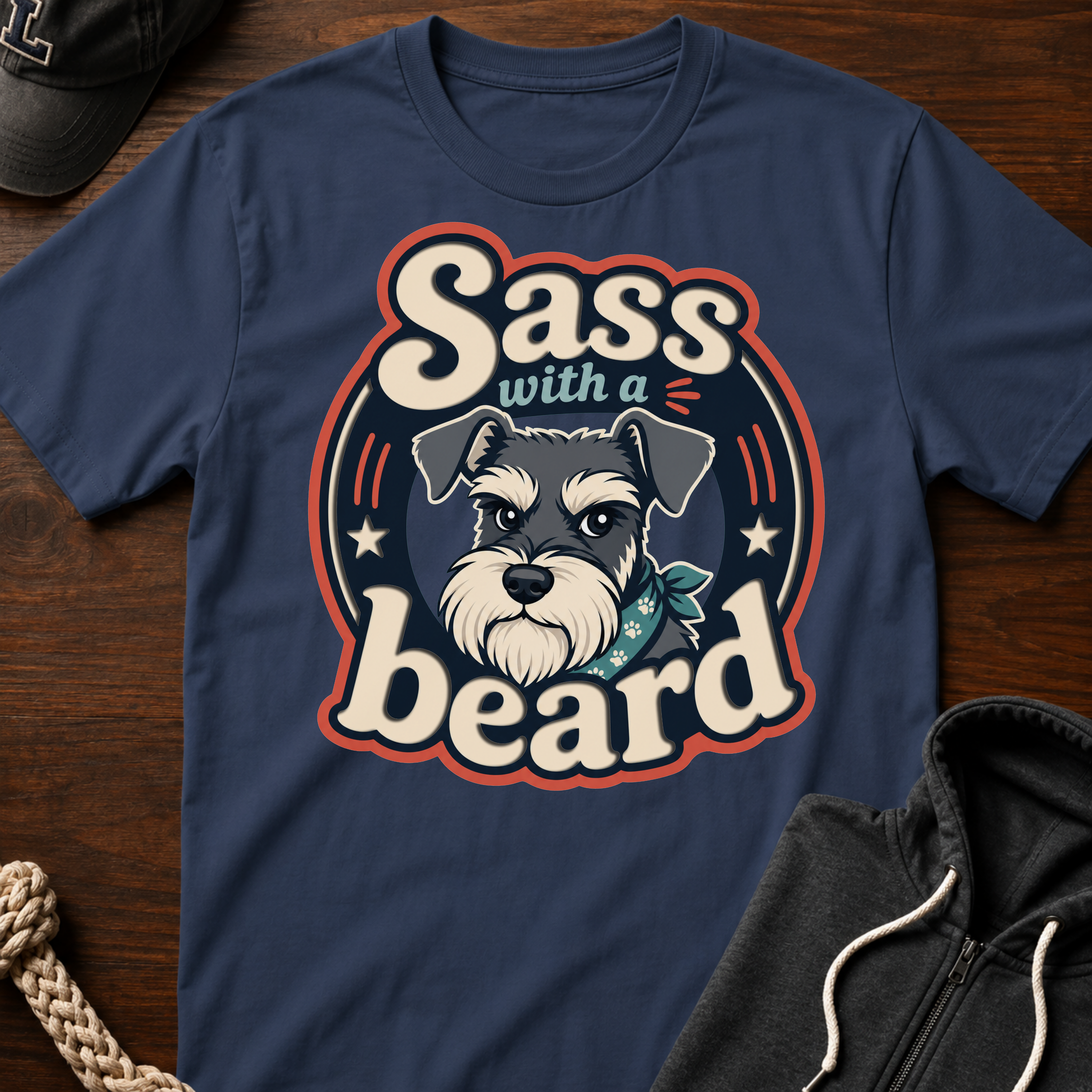 Sass With A Beard T-Shirt