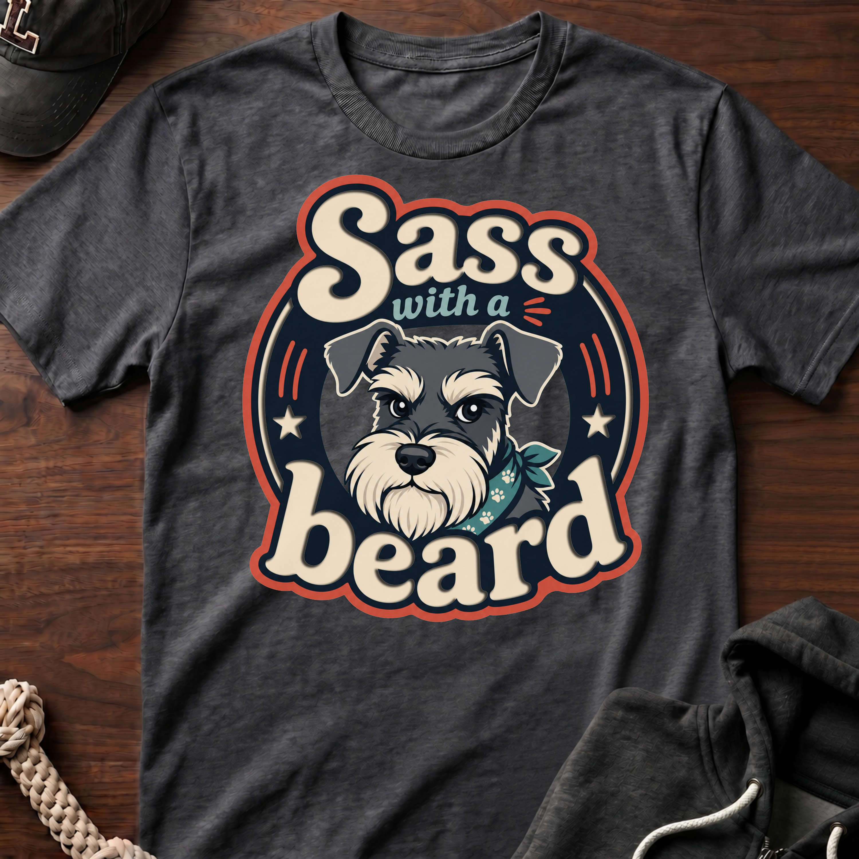 Sass With A Beard T-Shirt