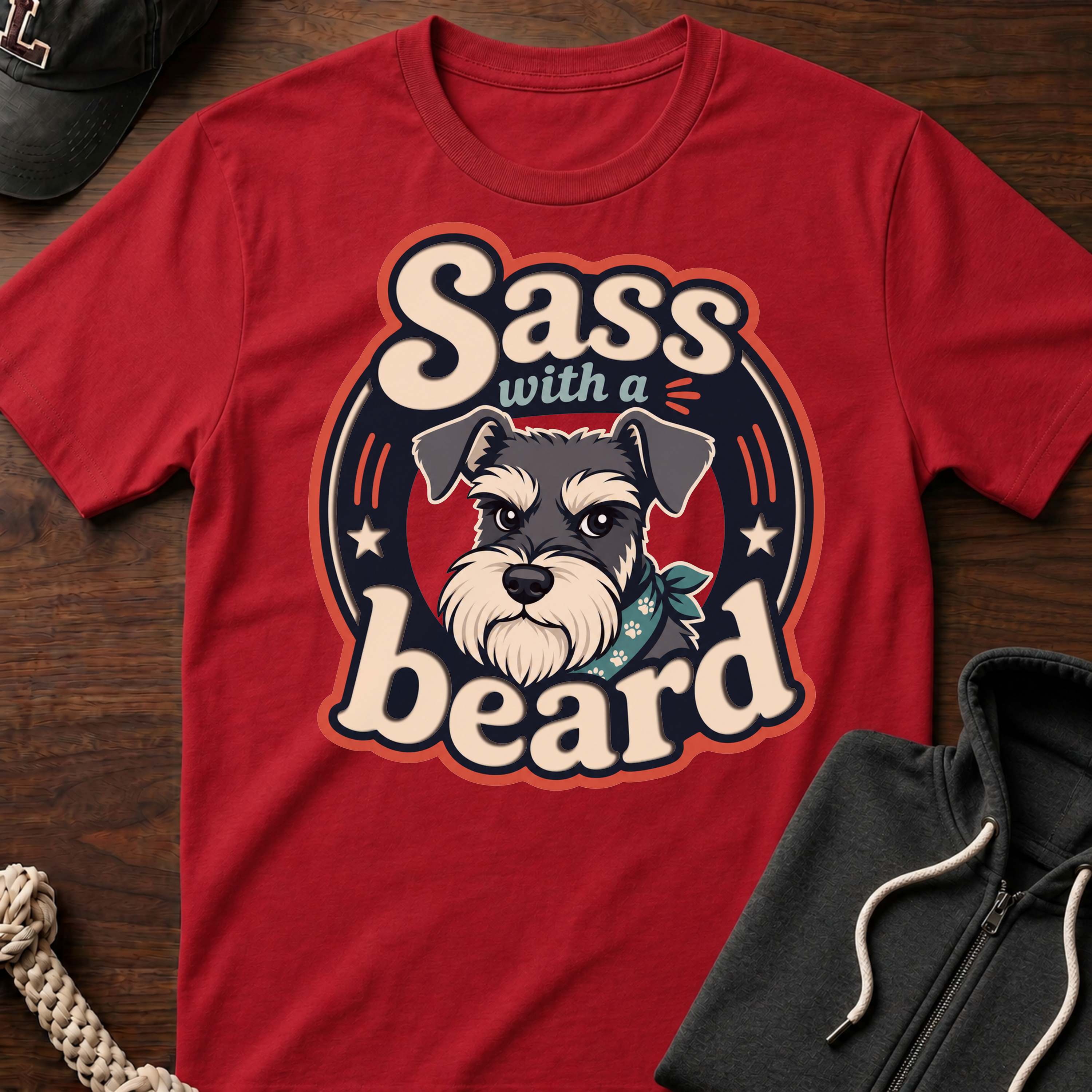 Sass With A Beard T-Shirt