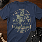 Never Leave A Schnauzer Behind 02 T-Shirt