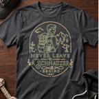 Never Leave A Schnauzer Behind 02 T-Shirt