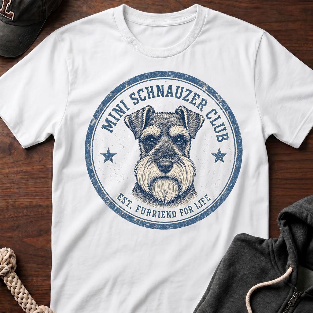 Mini Schnauzer Club T-Shirt