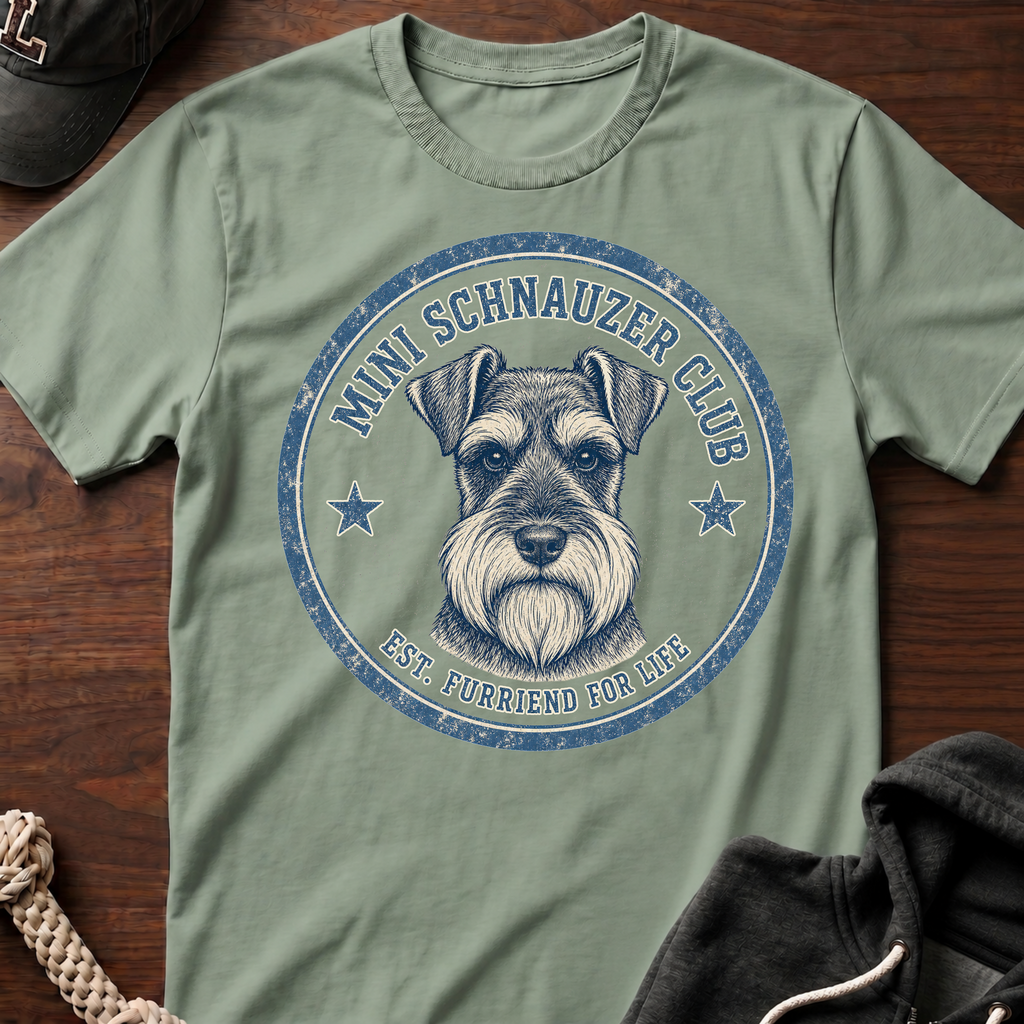 Mini Schnauzer Club T-Shirt