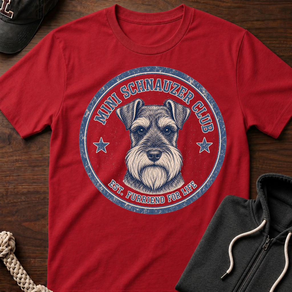 Mini Schnauzer Club T-Shirt