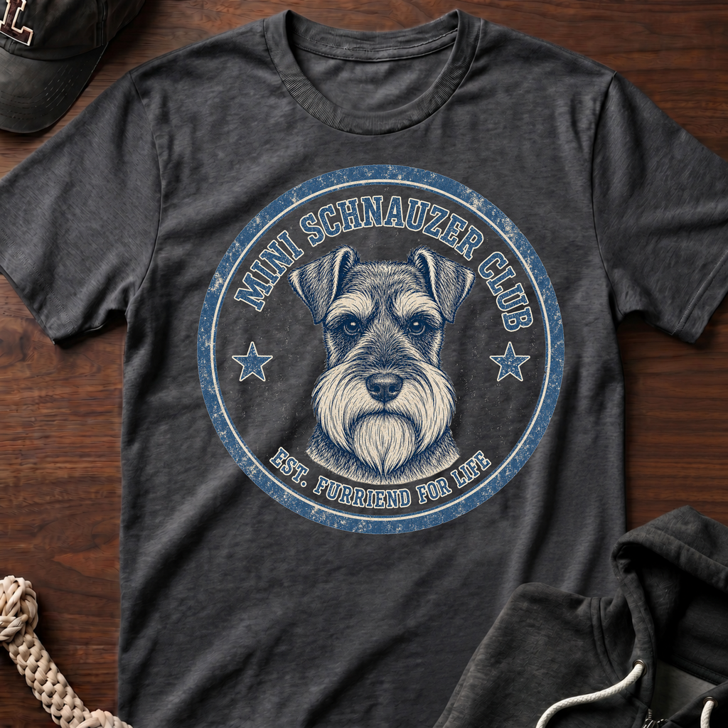 Mini Schnauzer Club T-Shirt