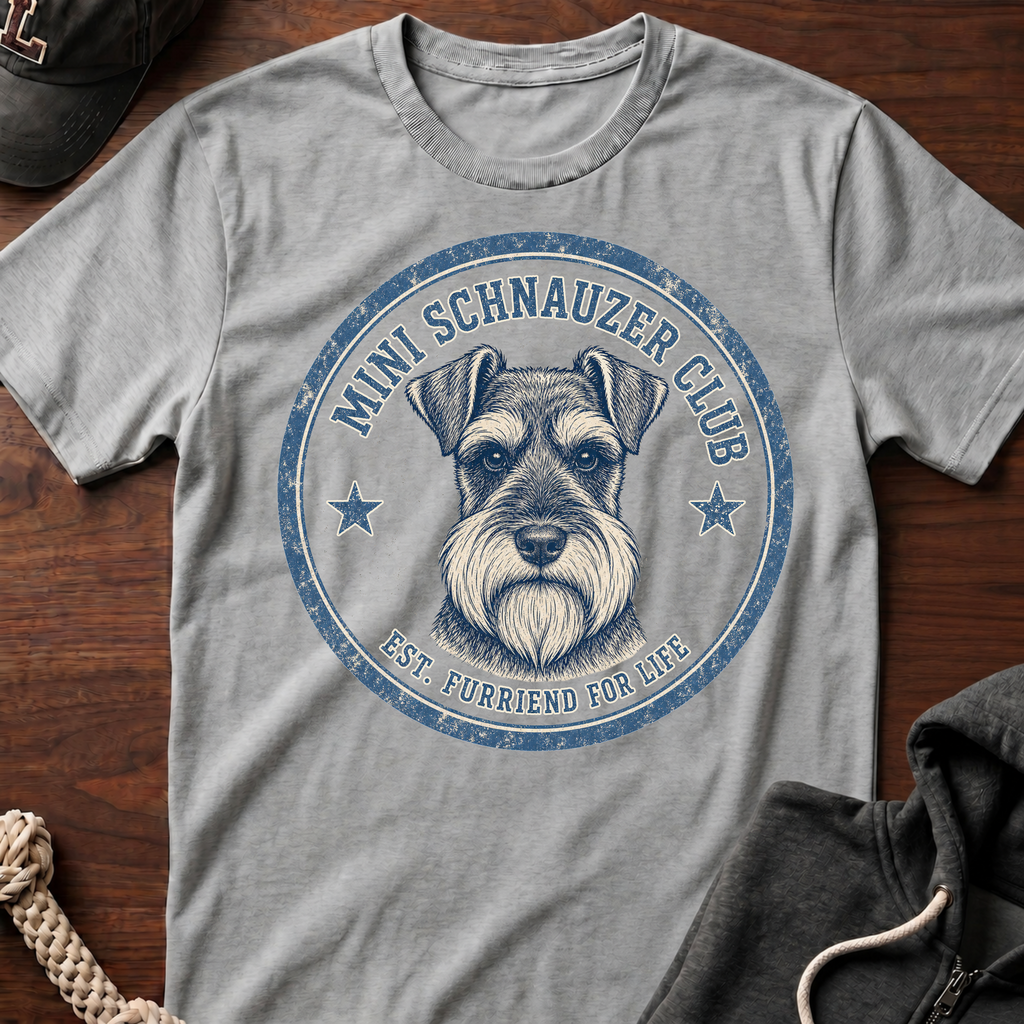 Mini Schnauzer Club T-Shirt