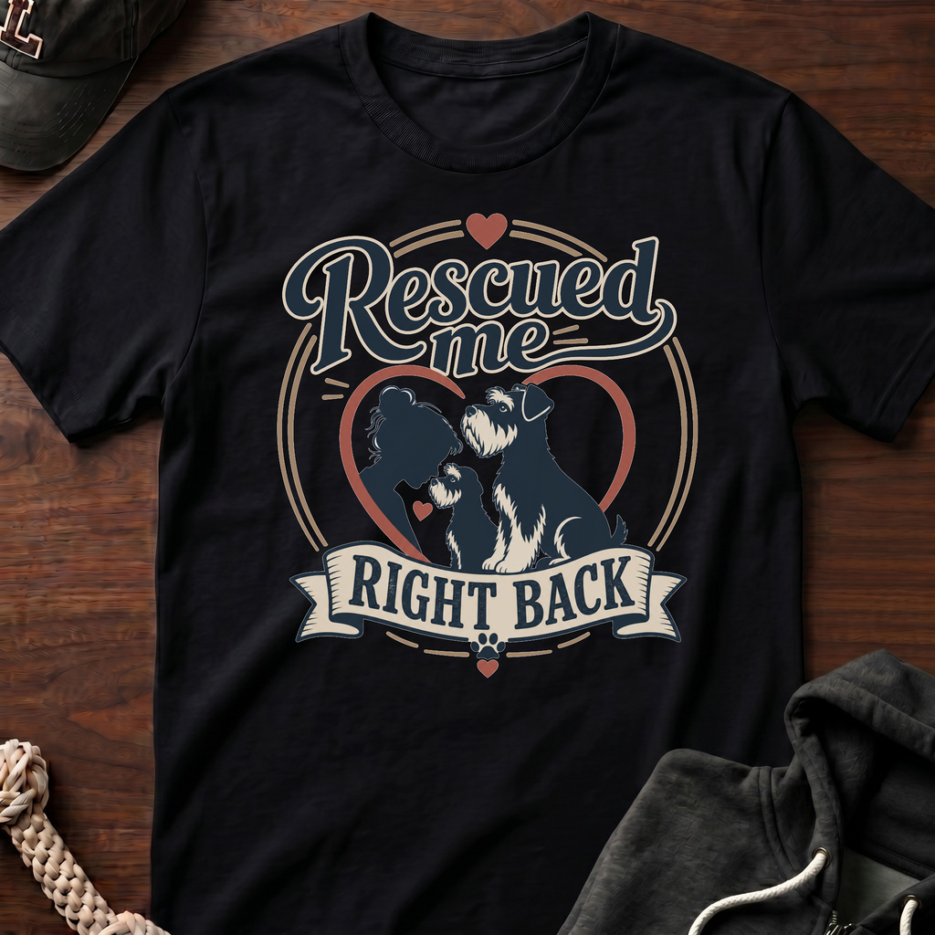 Rescued Me Right Back T-Shirt