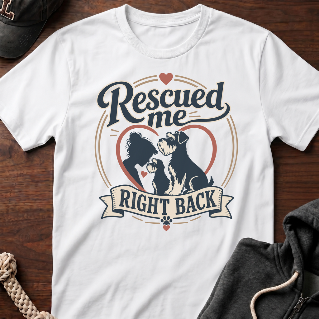 Rescued Me Right Back T-Shirt