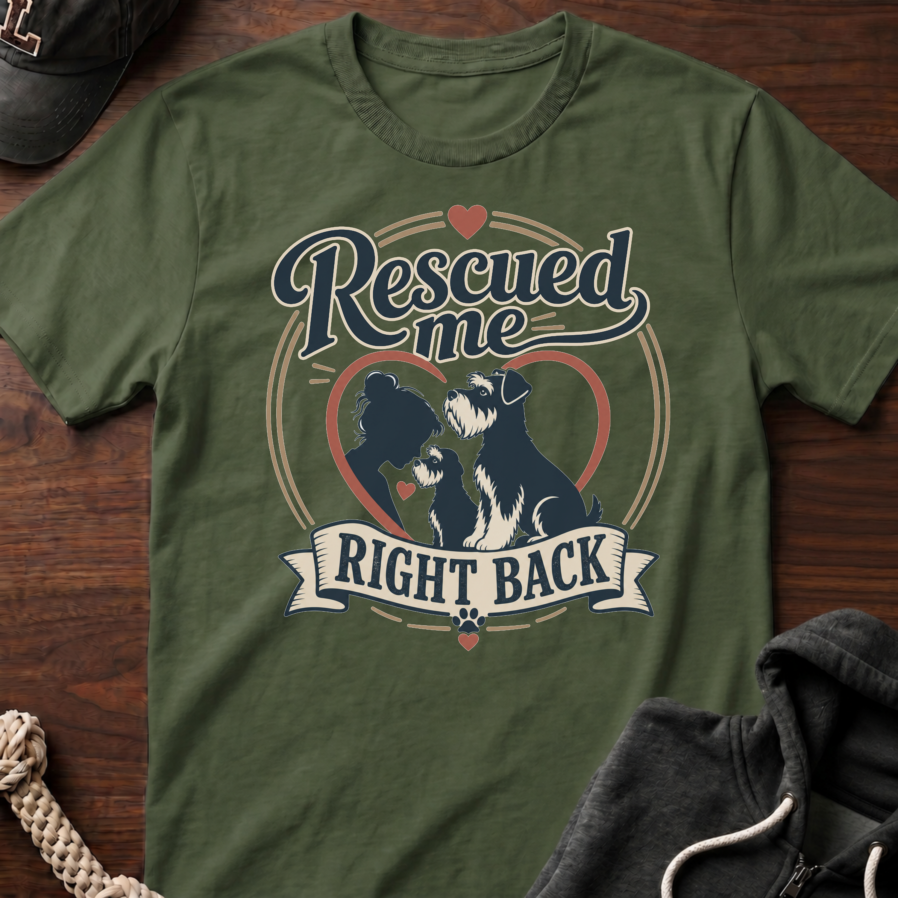 Rescued Me Right Back T-Shirt