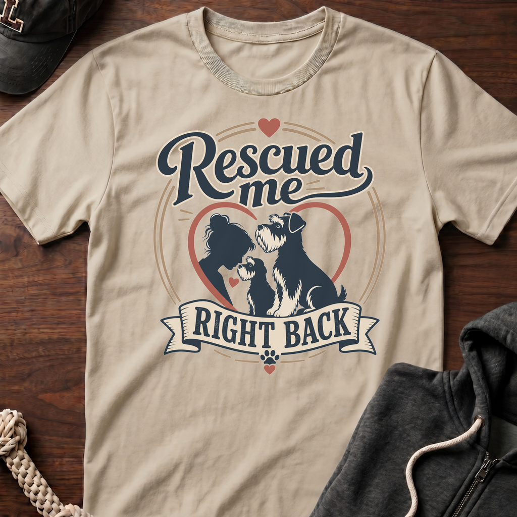 Rescued Me Right Back T-Shirt