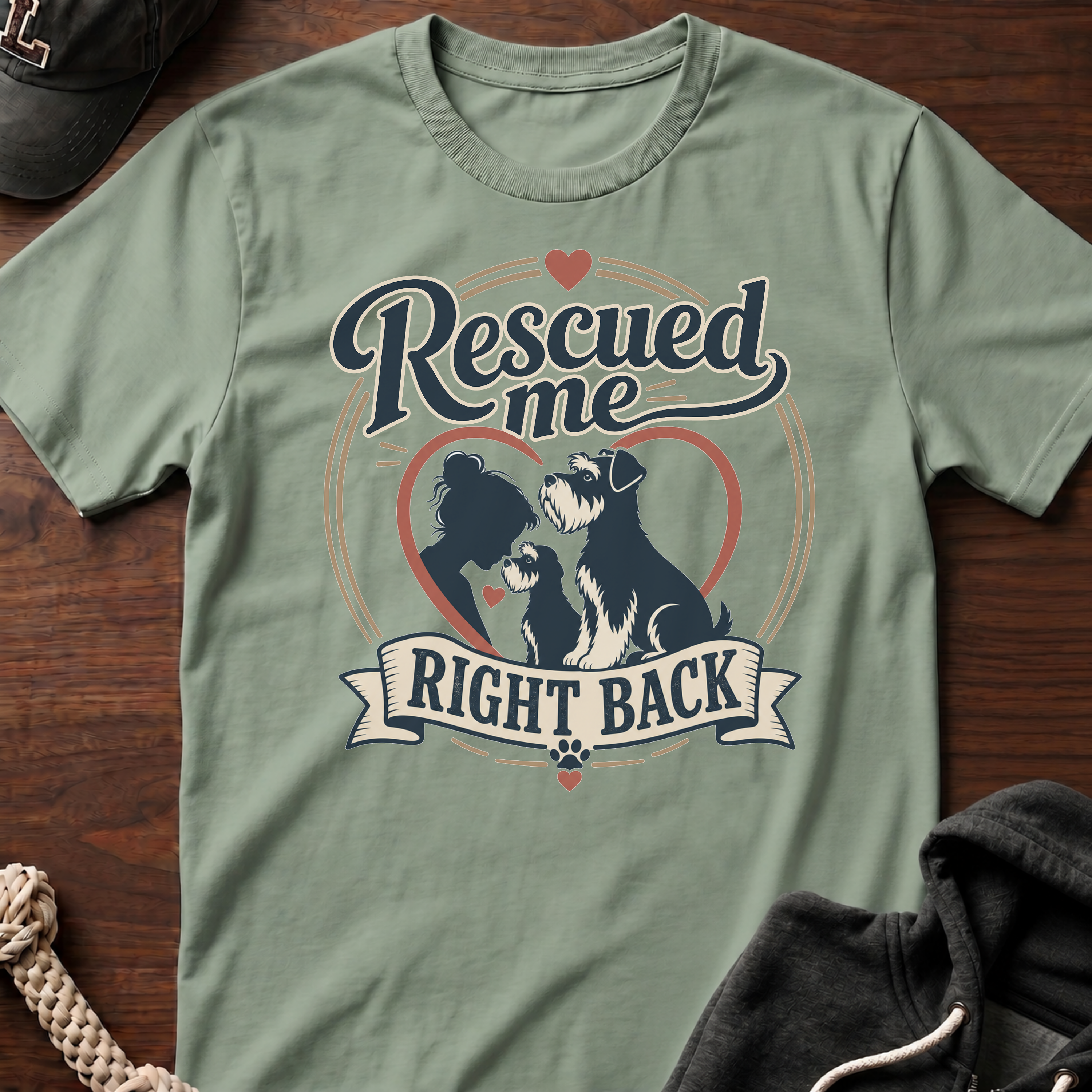 Rescued Me Right Back T-Shirt