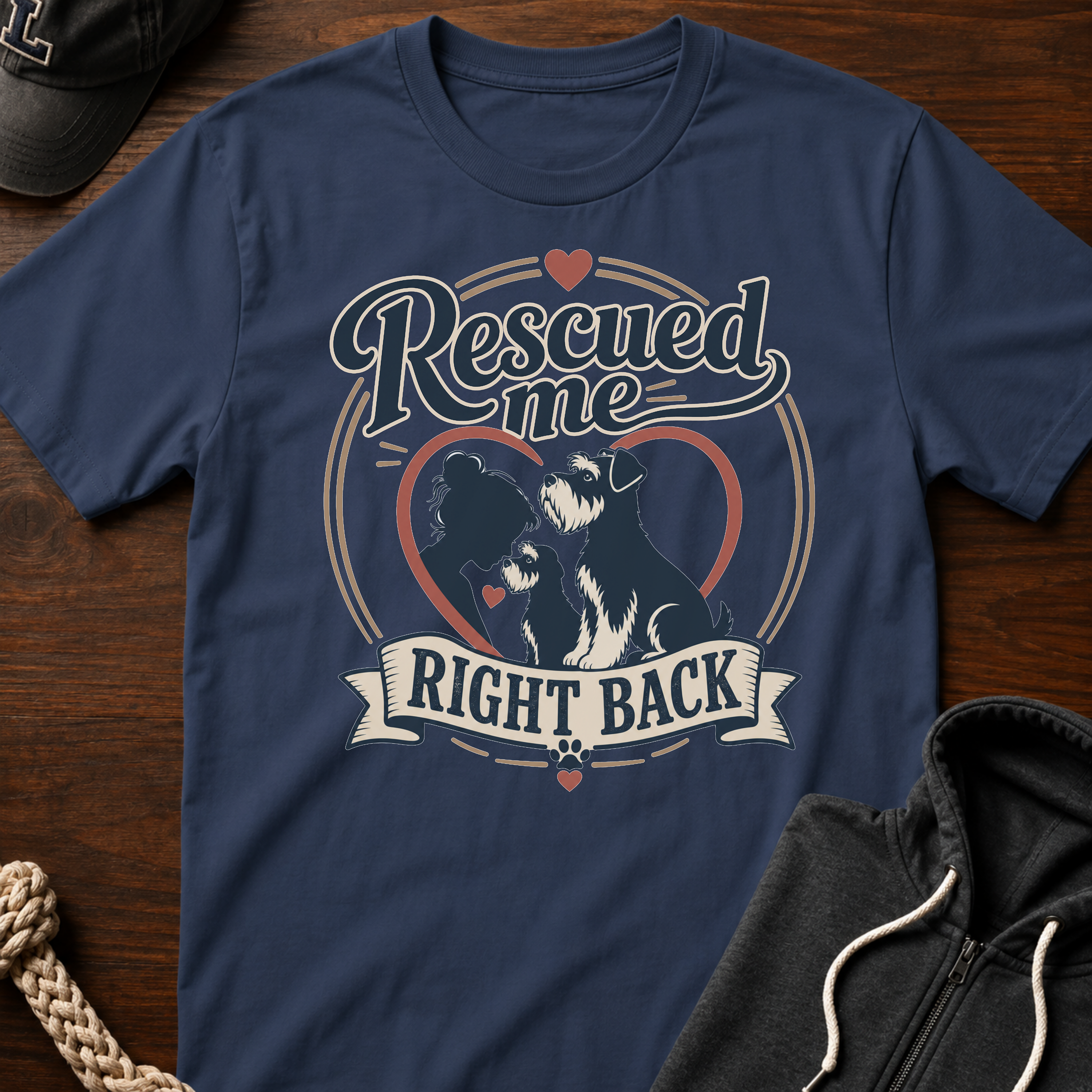 Rescued Me Right Back T-Shirt