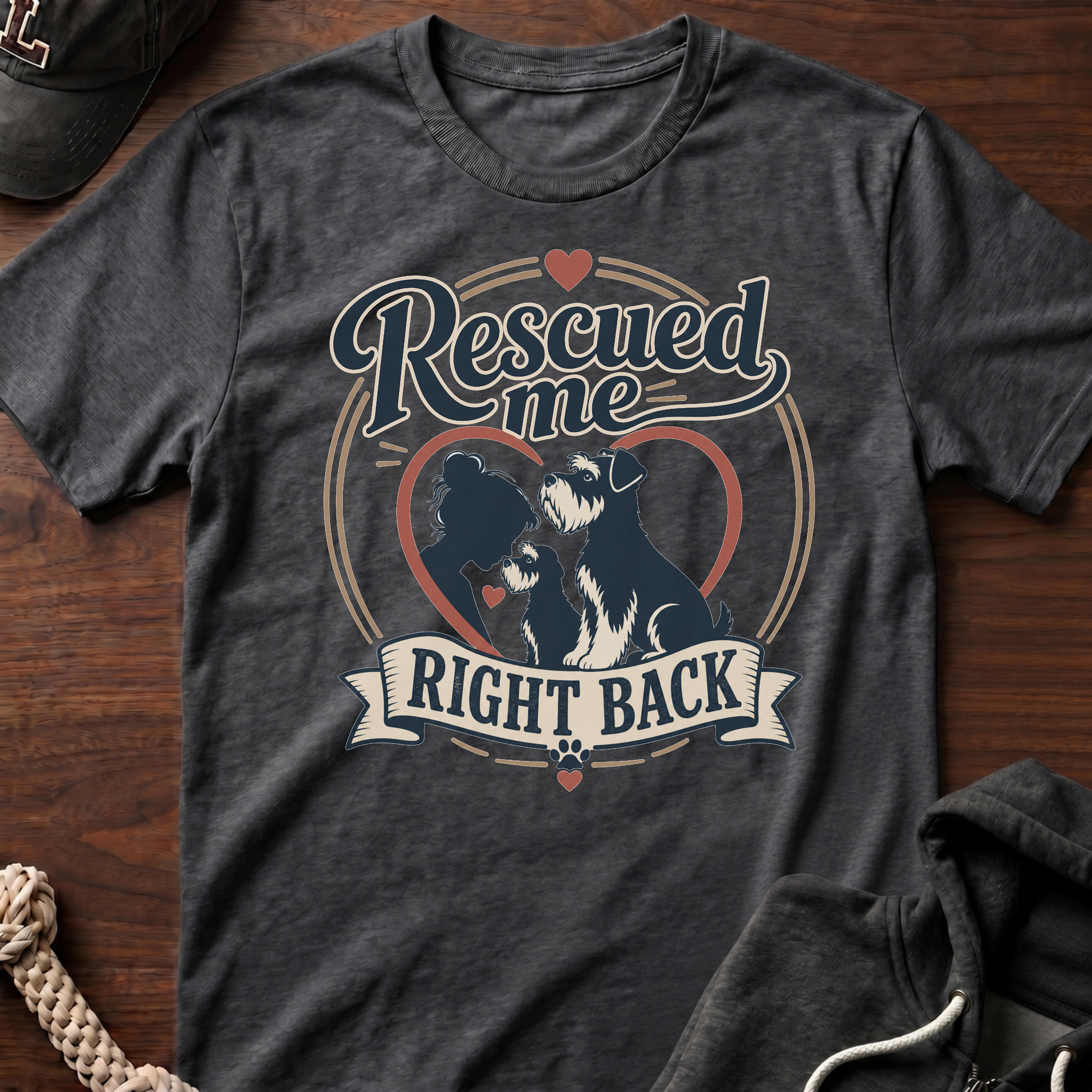 Rescued Me Right Back T-Shirt