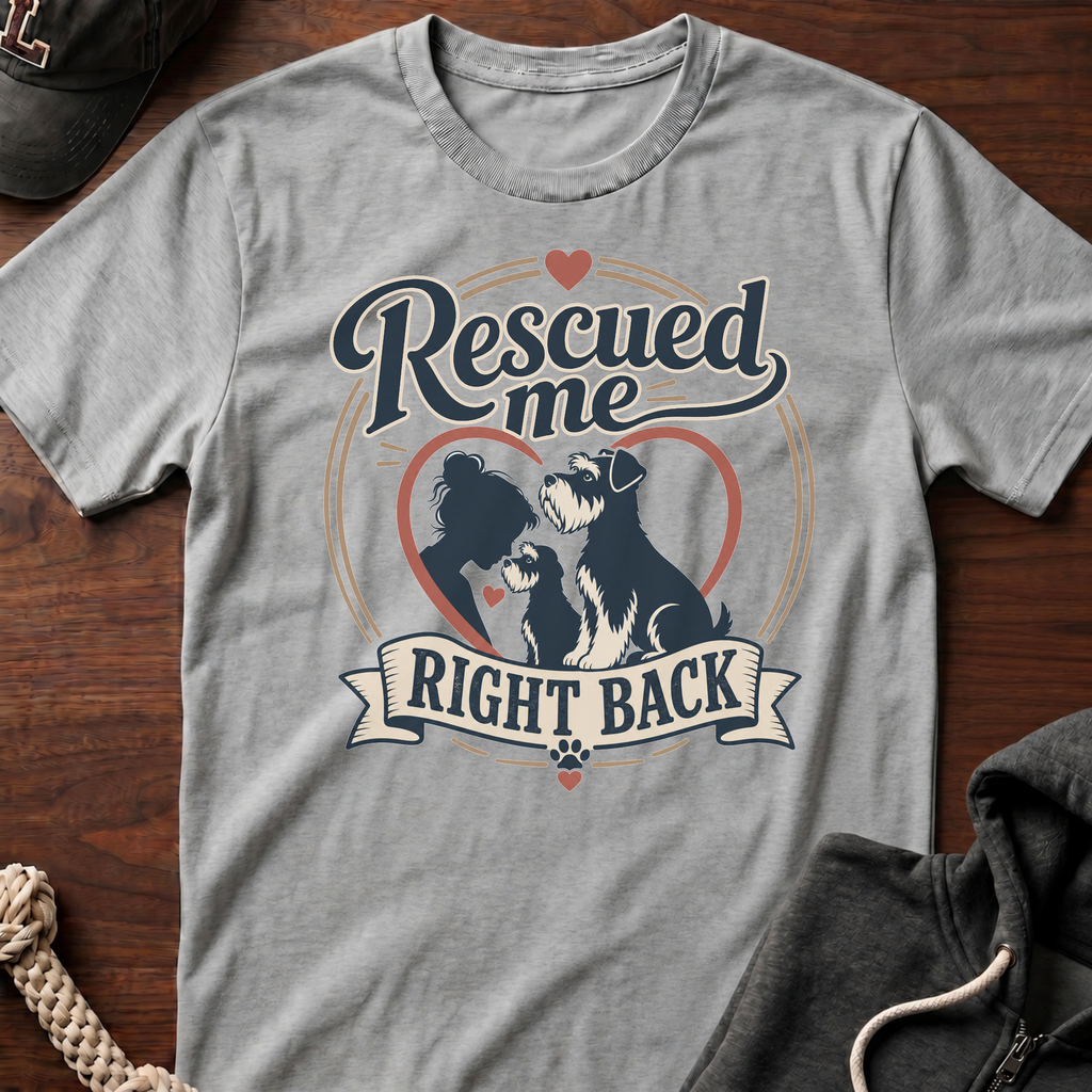 Rescued Me Right Back T-Shirt