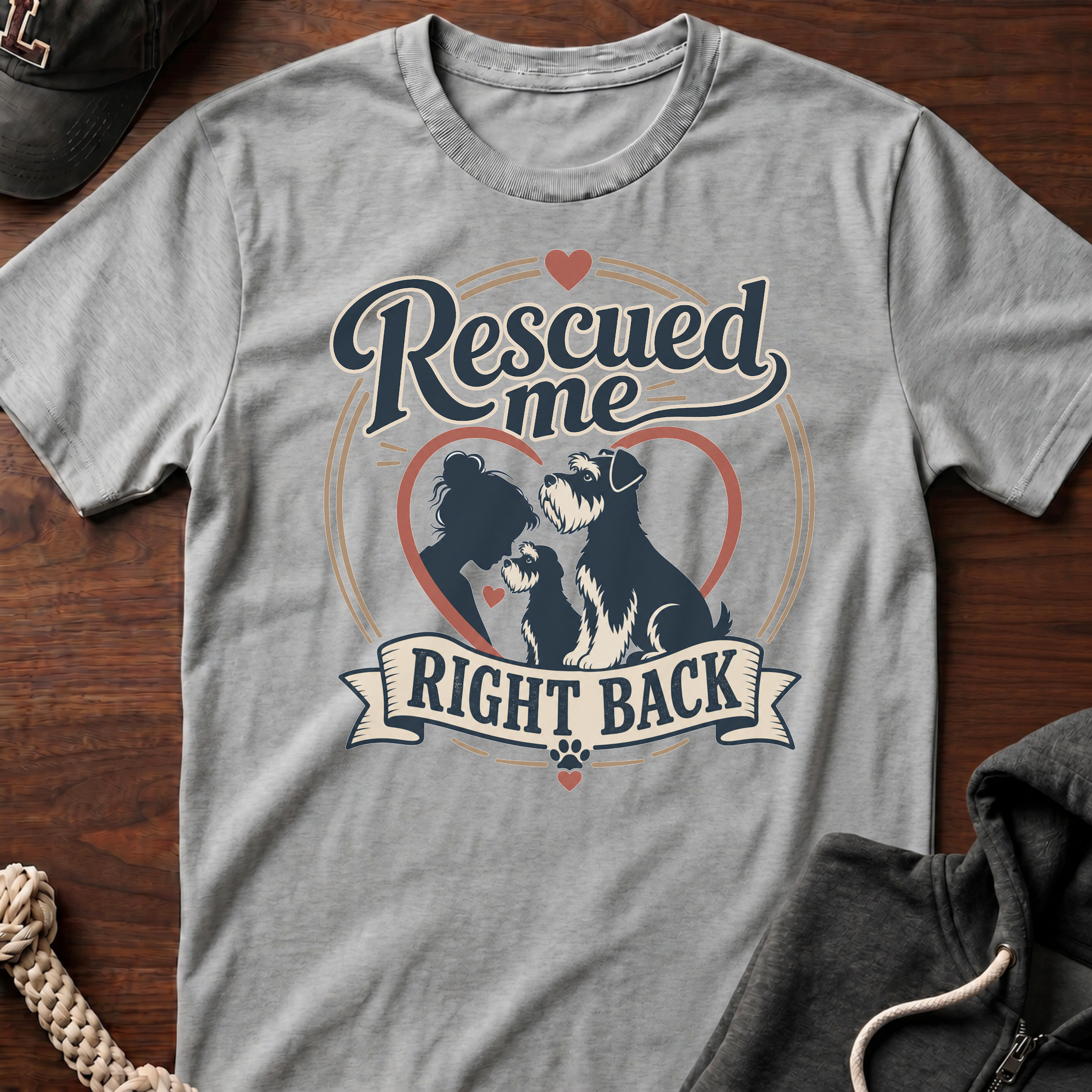 Rescued Me Right Back T-Shirt