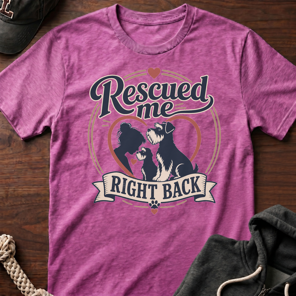 Rescued Me Right Back T-Shirt