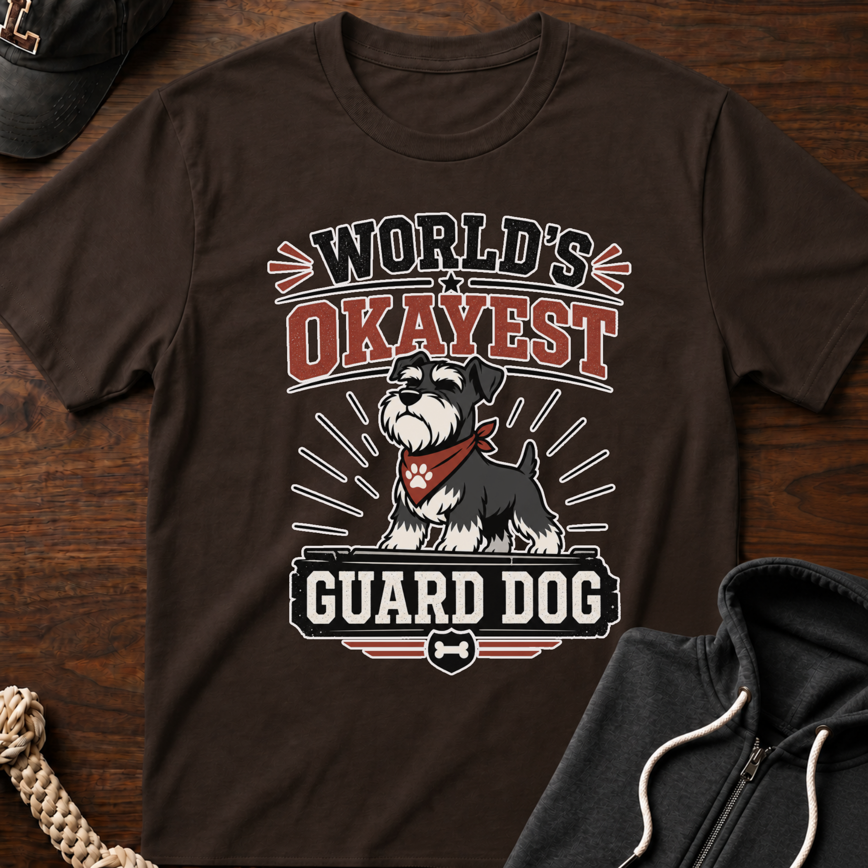 World's Okayest Guard Dog T-Shirt
