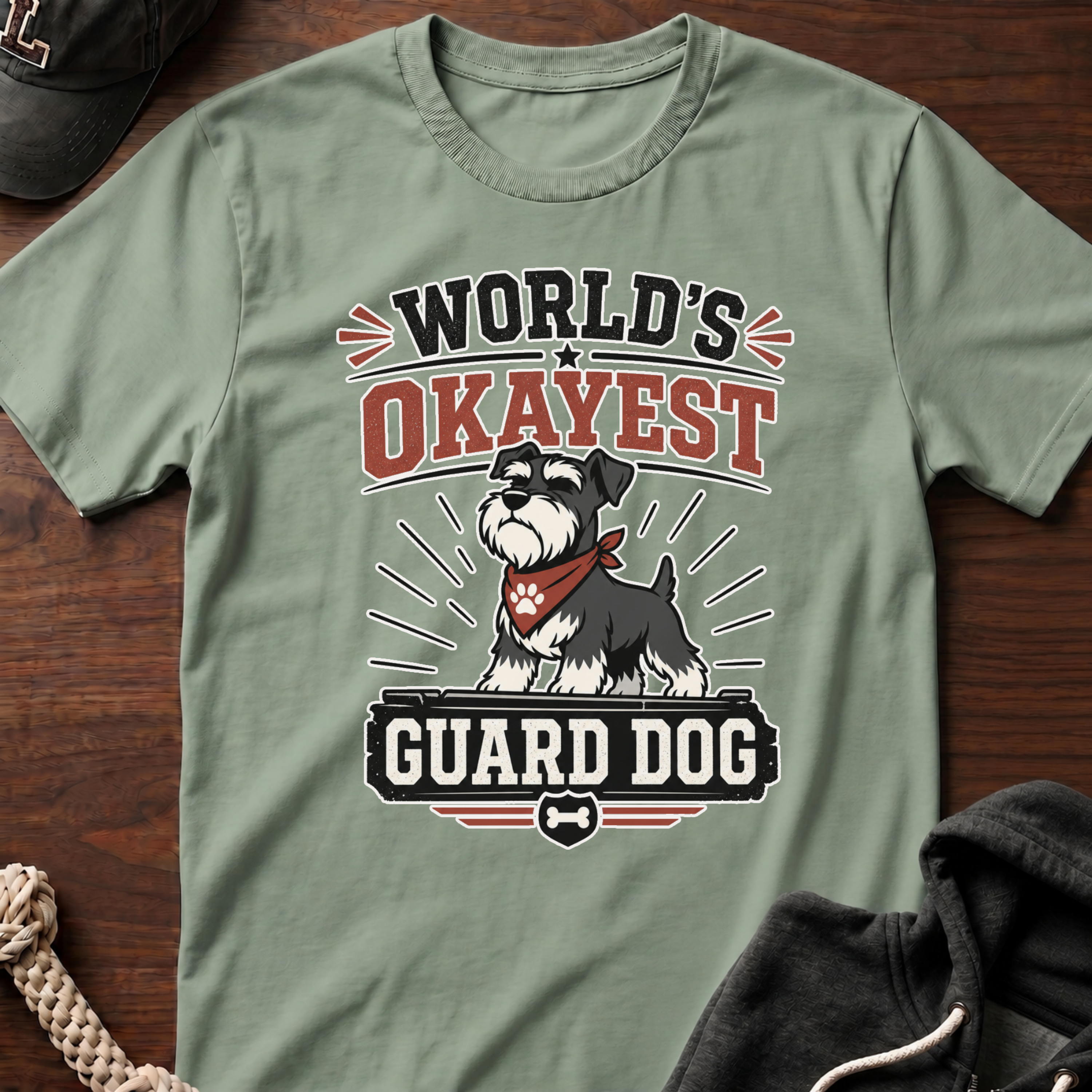 World's Okayest Guard Dog T-Shirt
