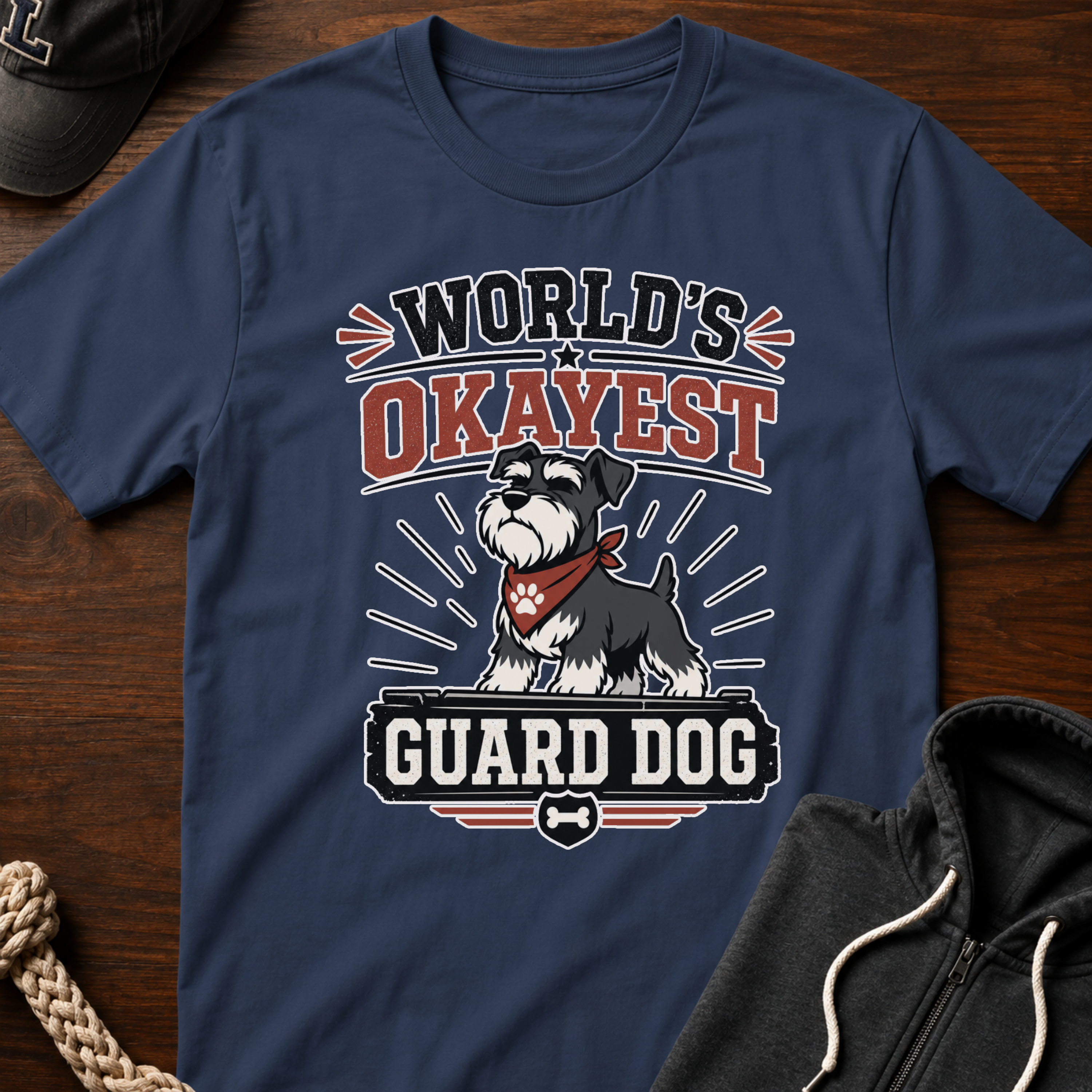 World's Okayest Guard Dog T-Shirt