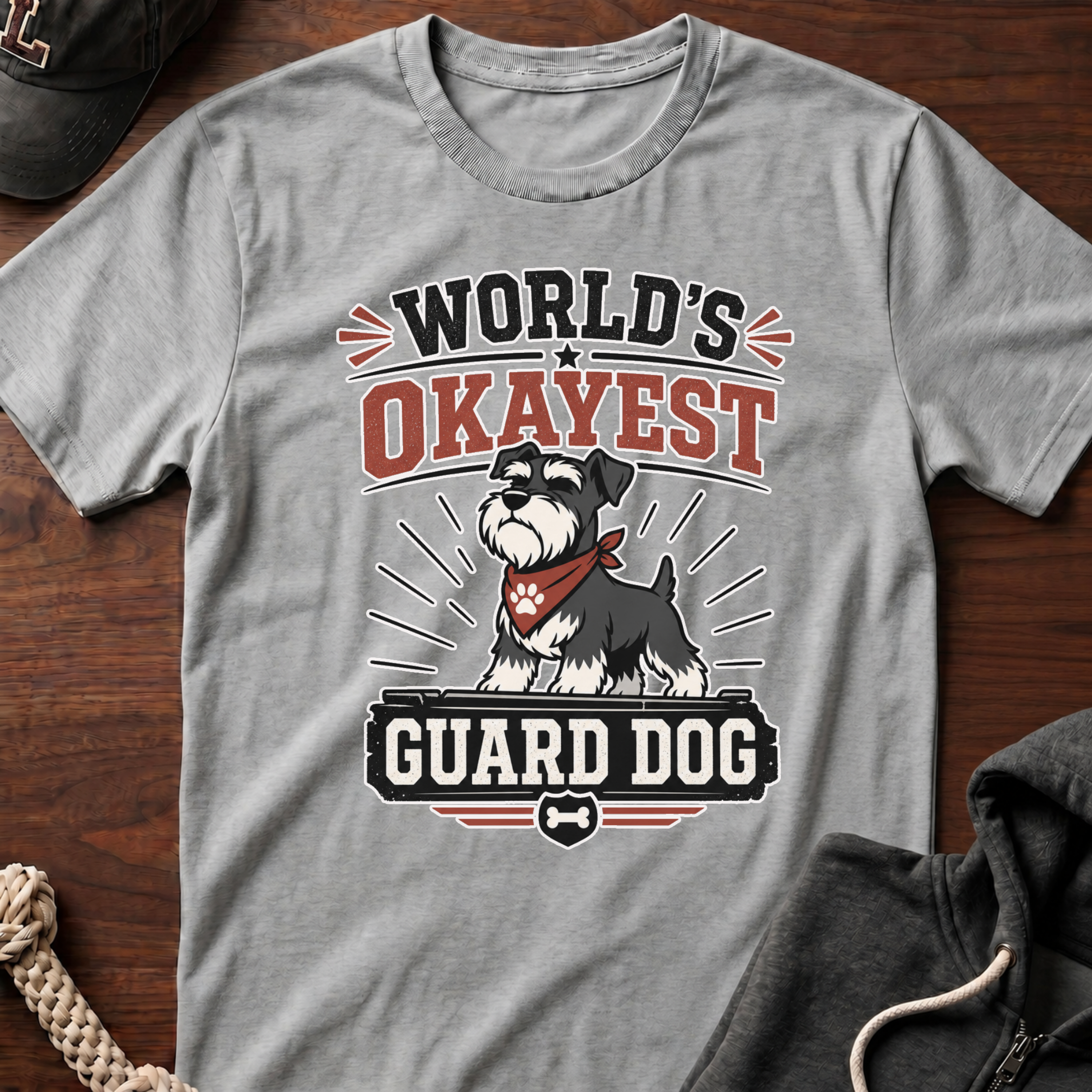 World's Okayest Guard Dog T-Shirt