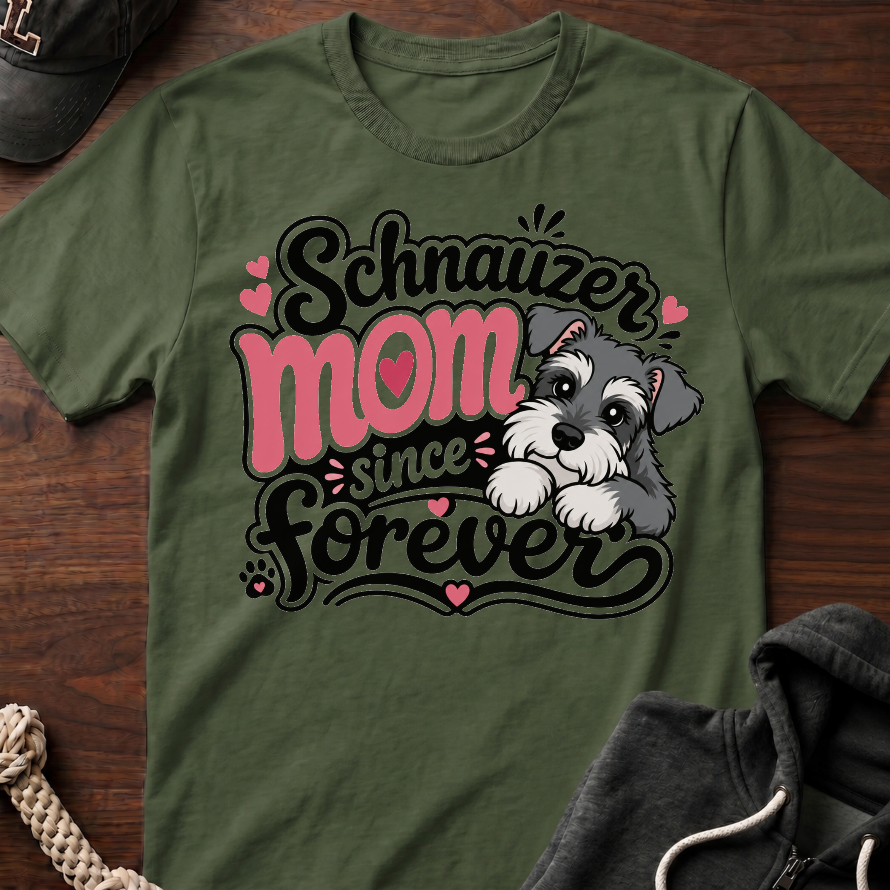 Schnauzer Mom Since Forever T-Shirt