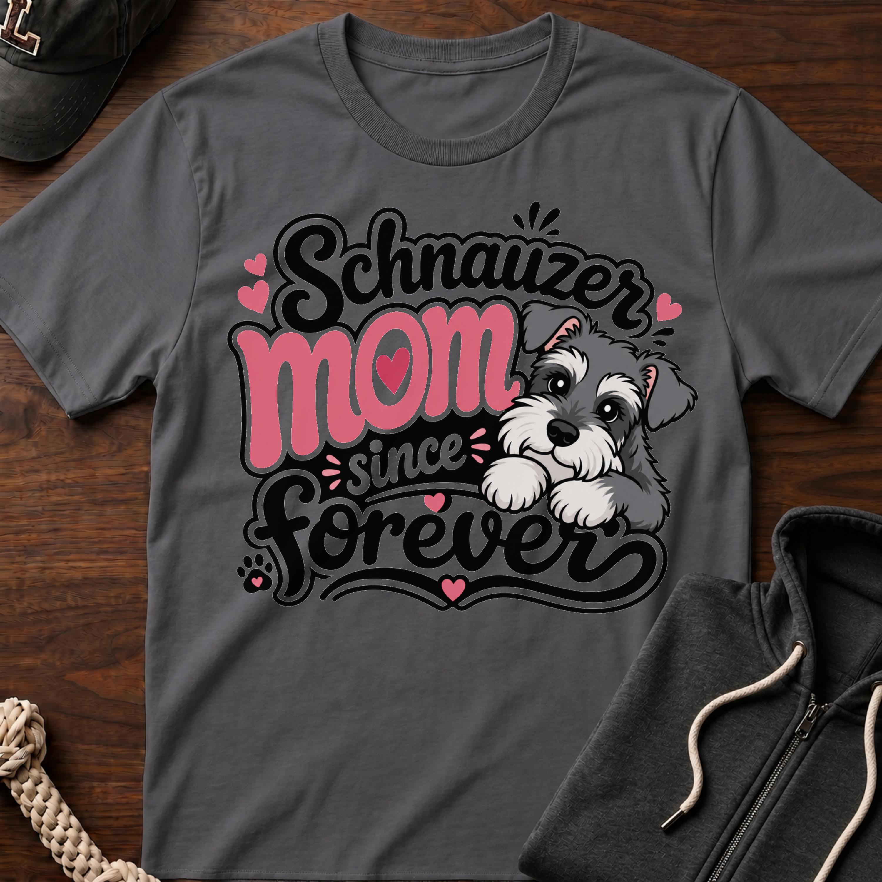 Schnauzer Mom Since Forever T-Shirt