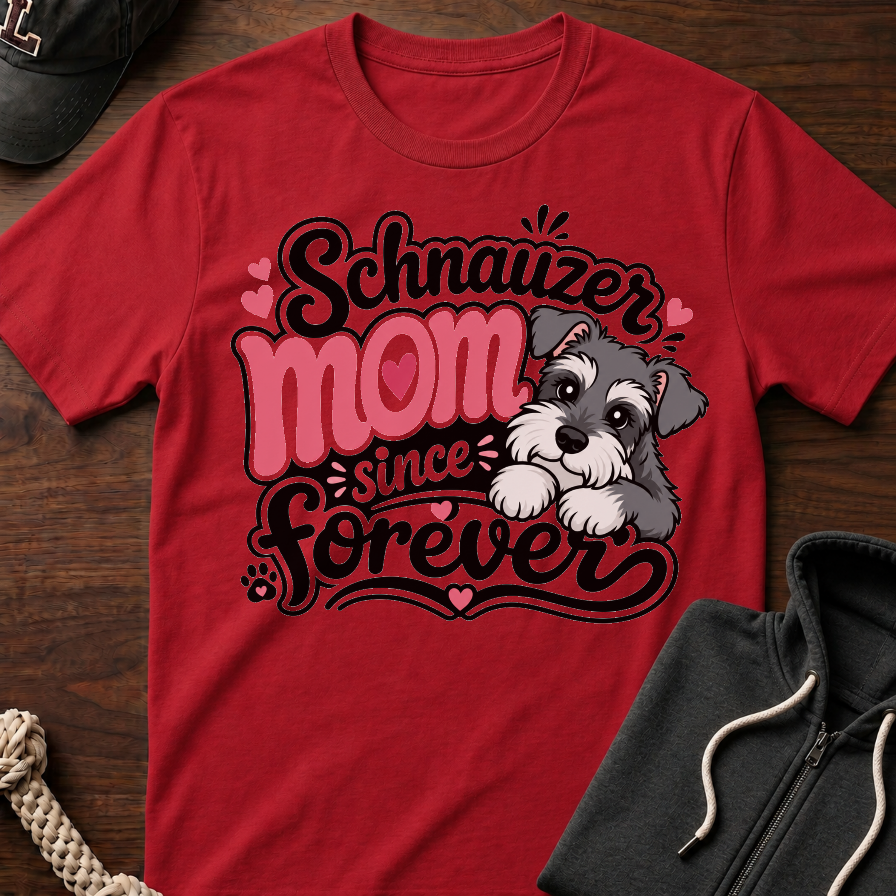 Schnauzer Mom Since Forever T-Shirt