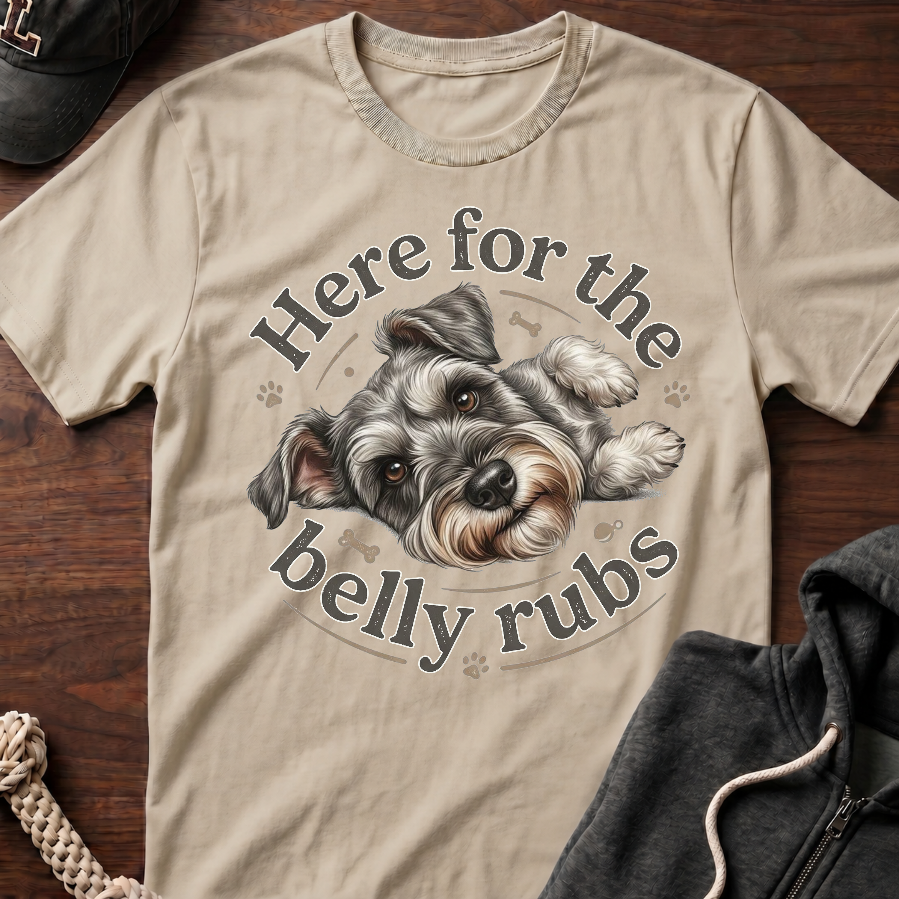 Here For The Belly Rubs T-Shirt