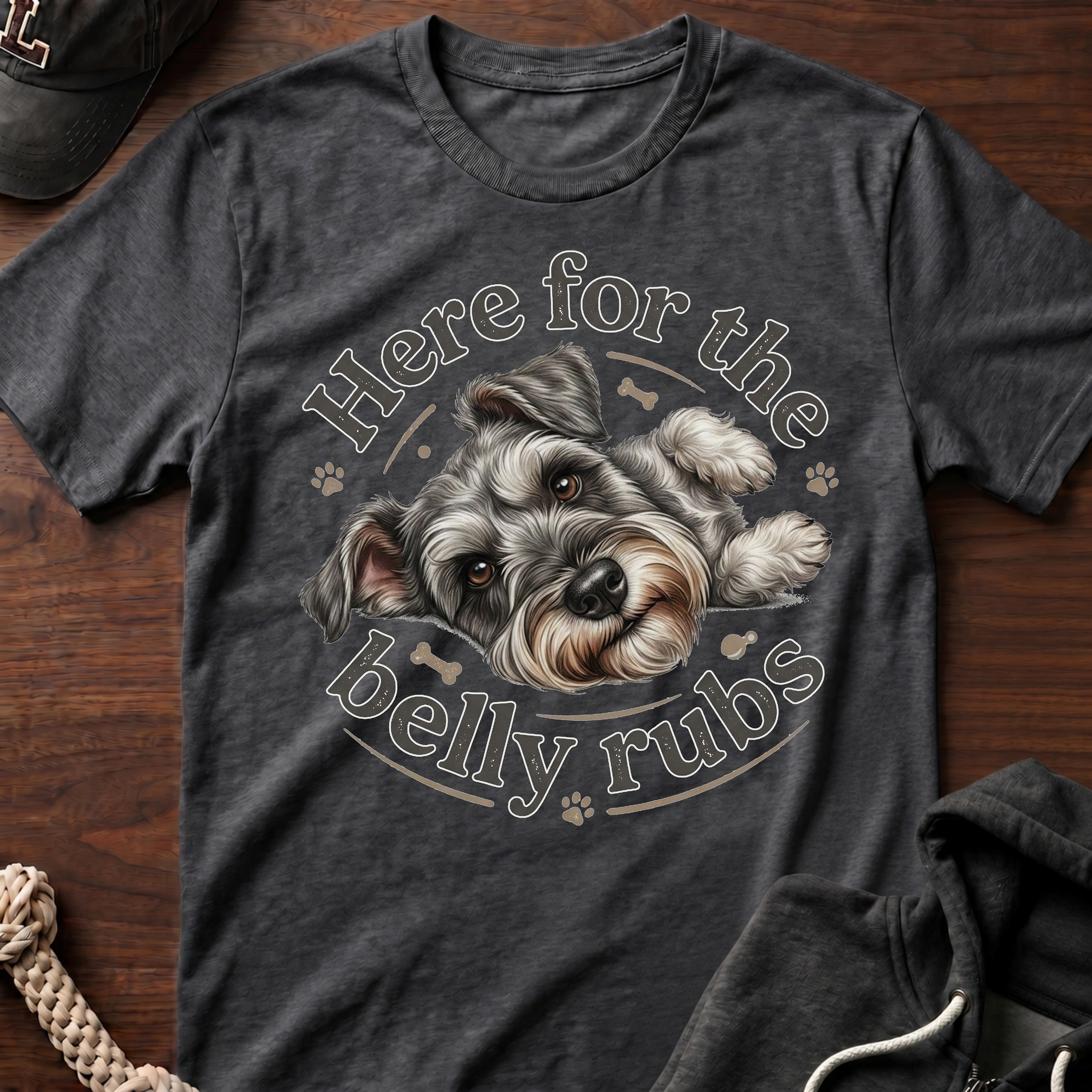 Here For The Belly Rubs T-Shirt