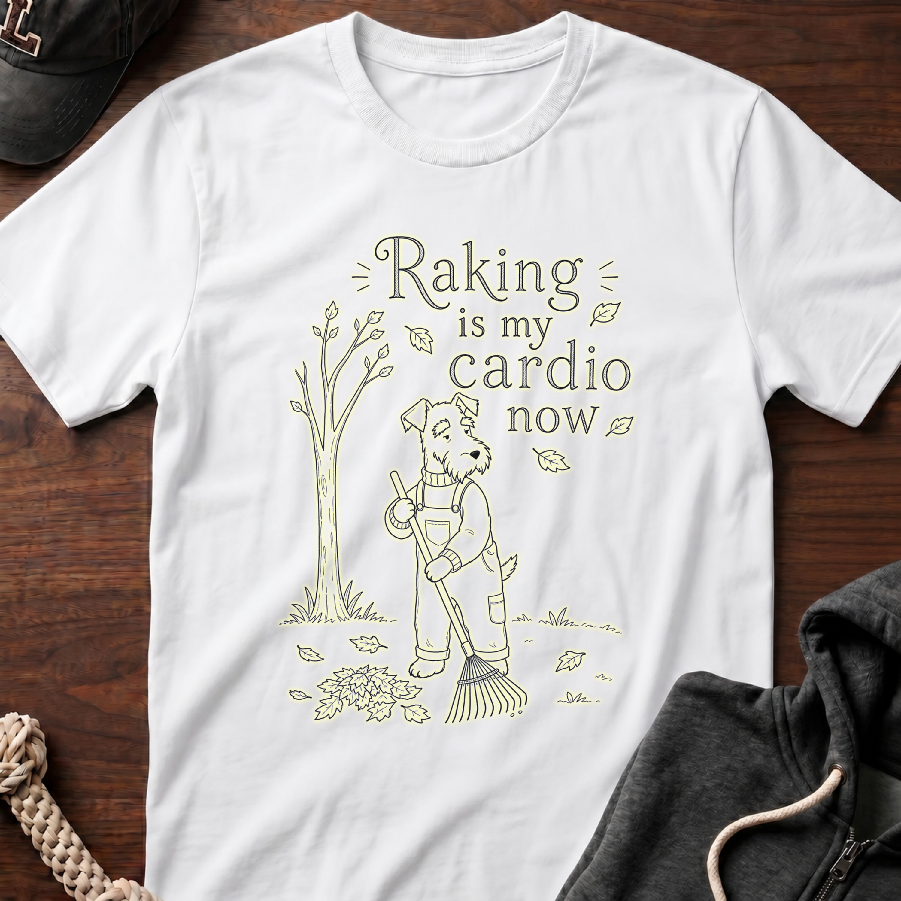 Raking Is My Cardio Now T-Shirt