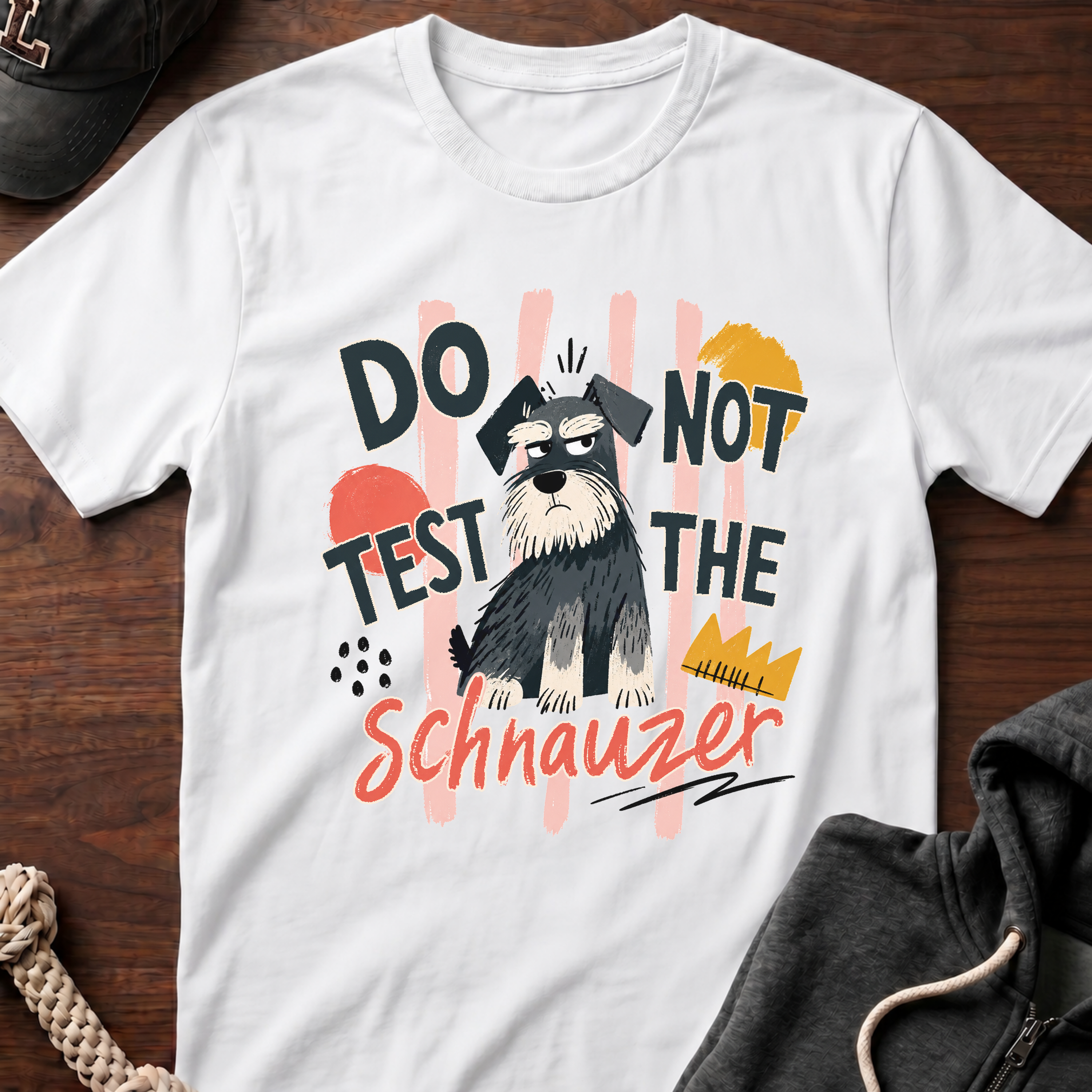 Do Not Test The Schnauzer 01 T-Shirt