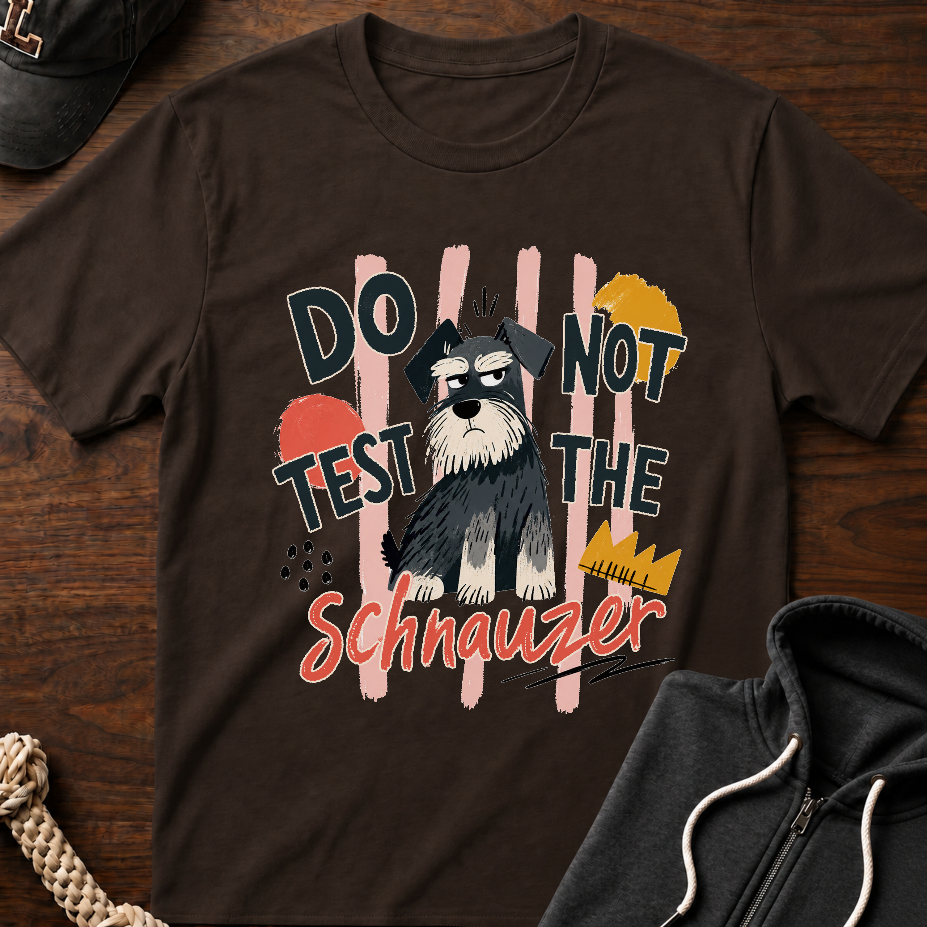 Do Not Test The Schnauzer 01 T-Shirt