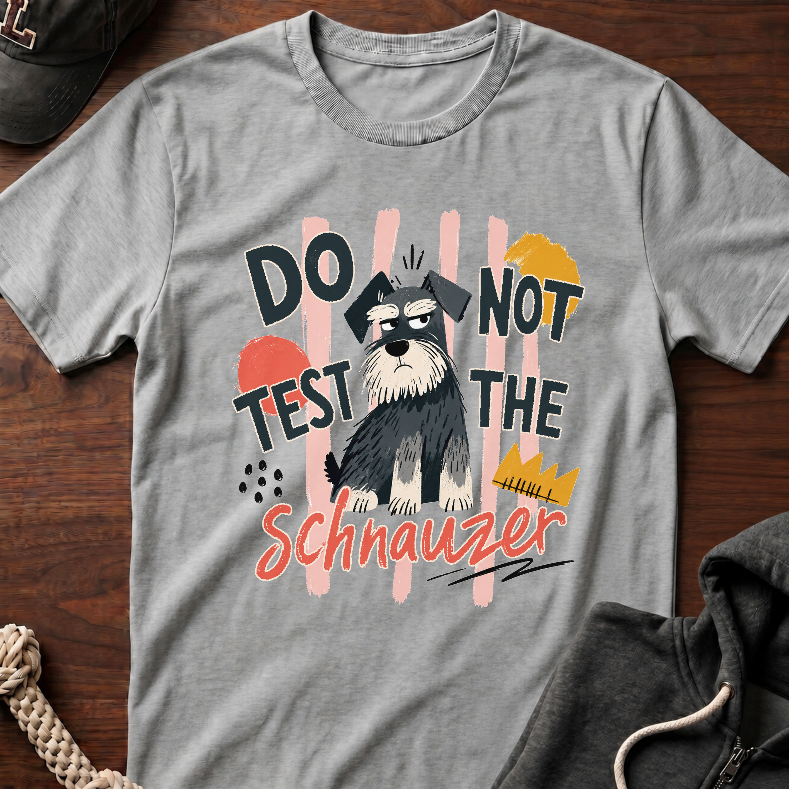 Do Not Test The Schnauzer 01 T-Shirt