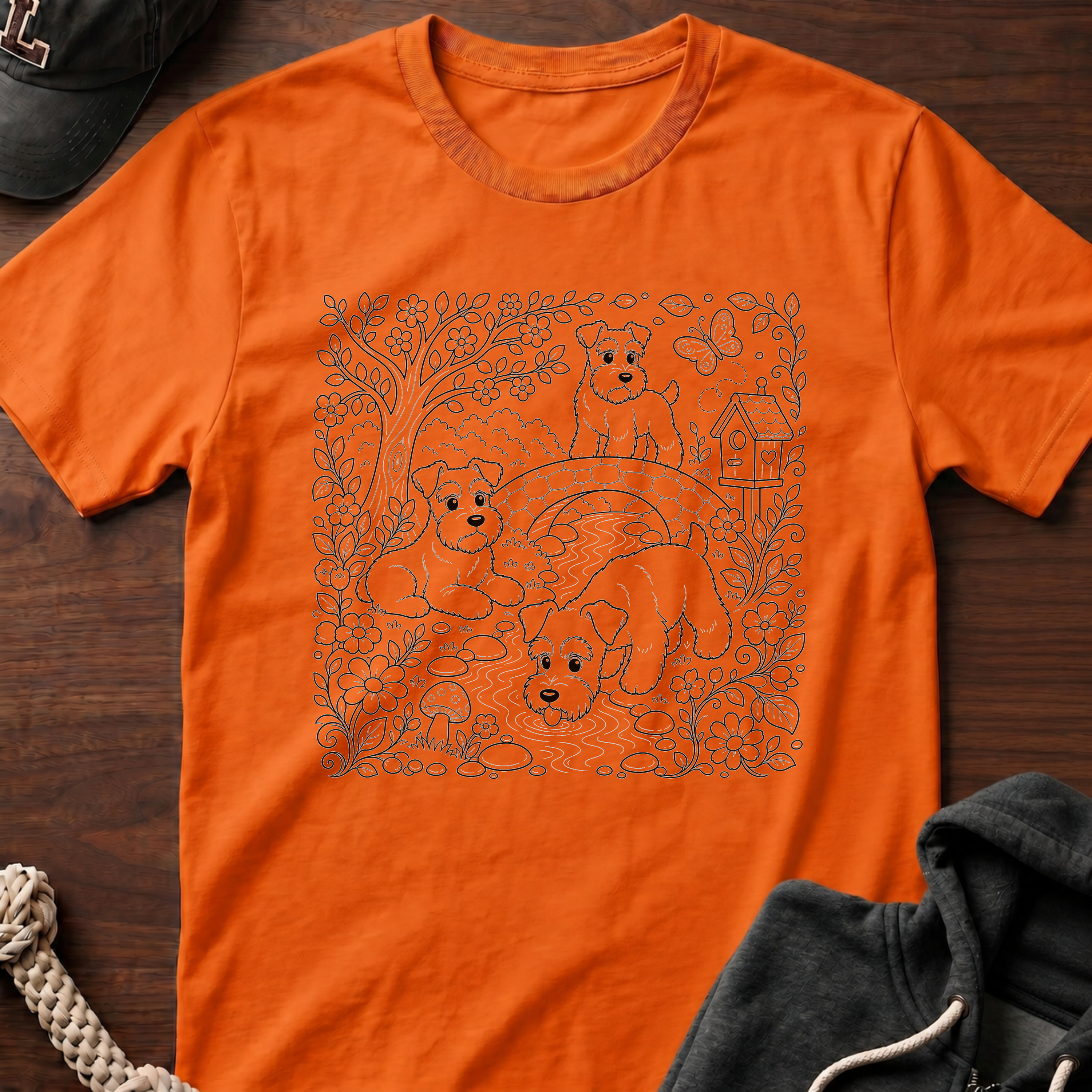 Coloring Book At The Stream T-Shirt