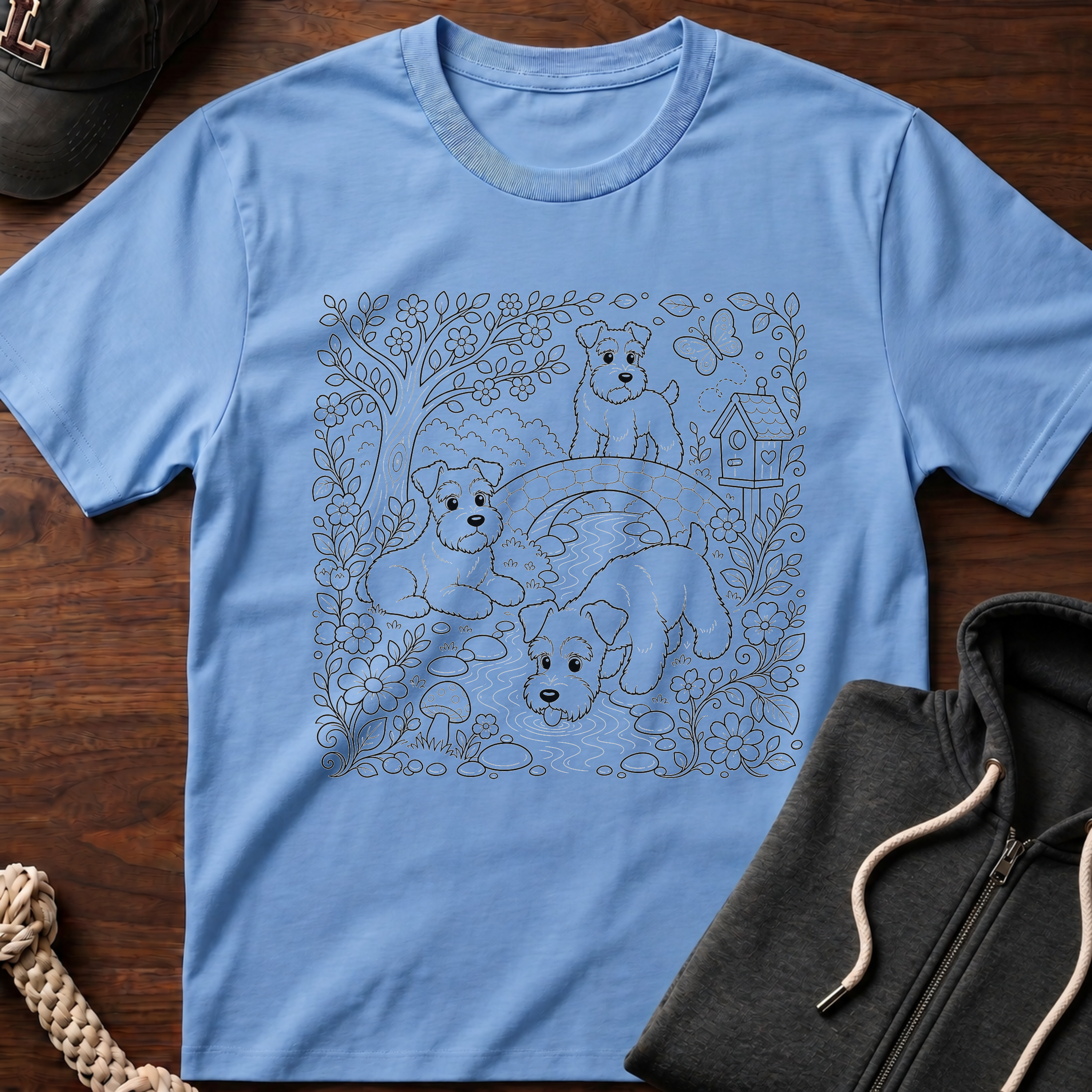 Coloring Book At The Stream T-Shirt
