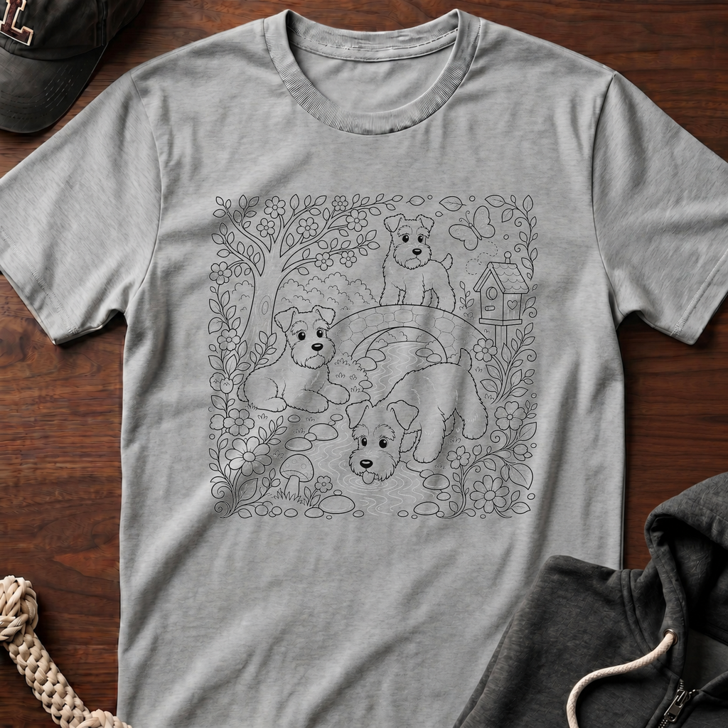 Coloring Book At The Stream T-Shirt