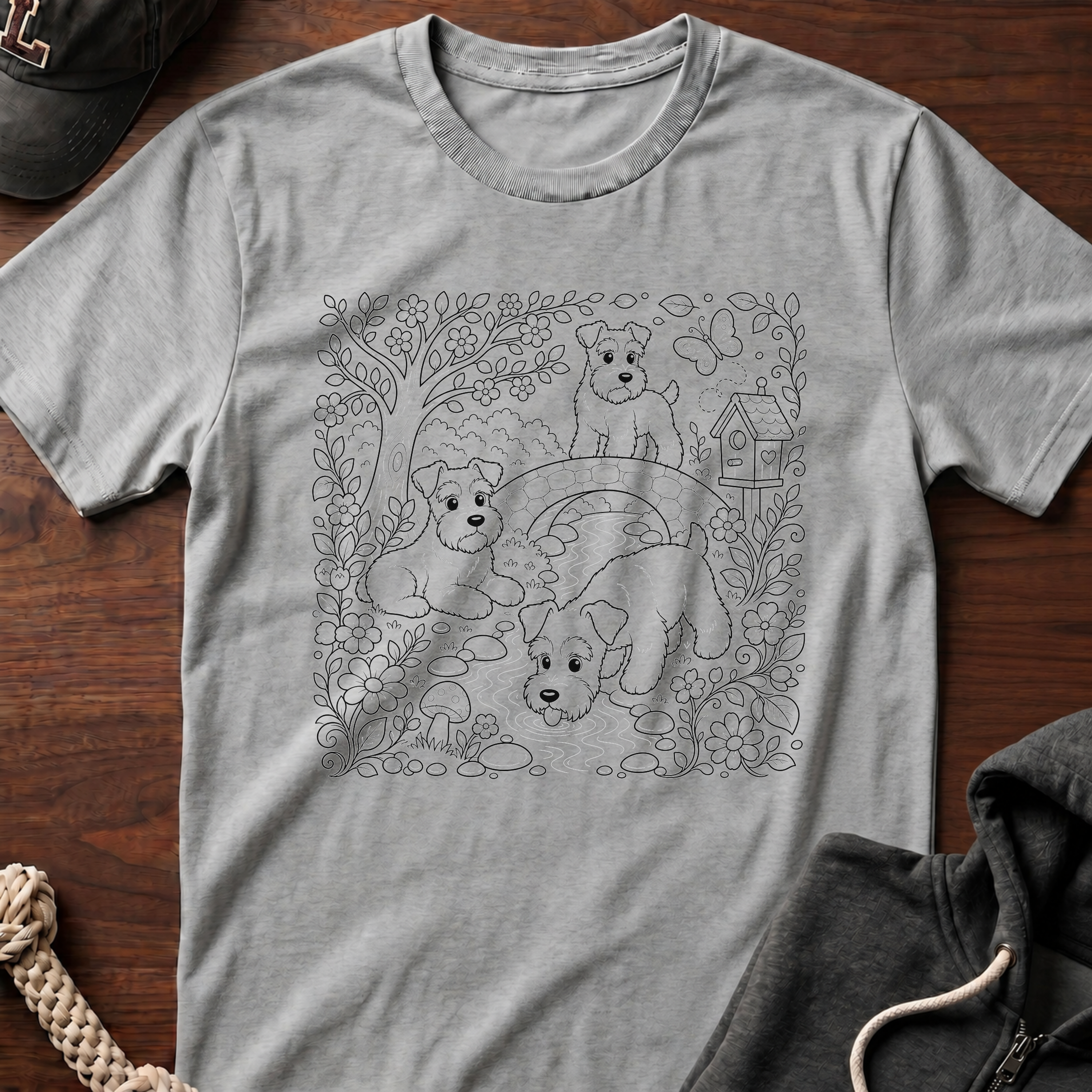 Coloring Book At The Stream T-Shirt