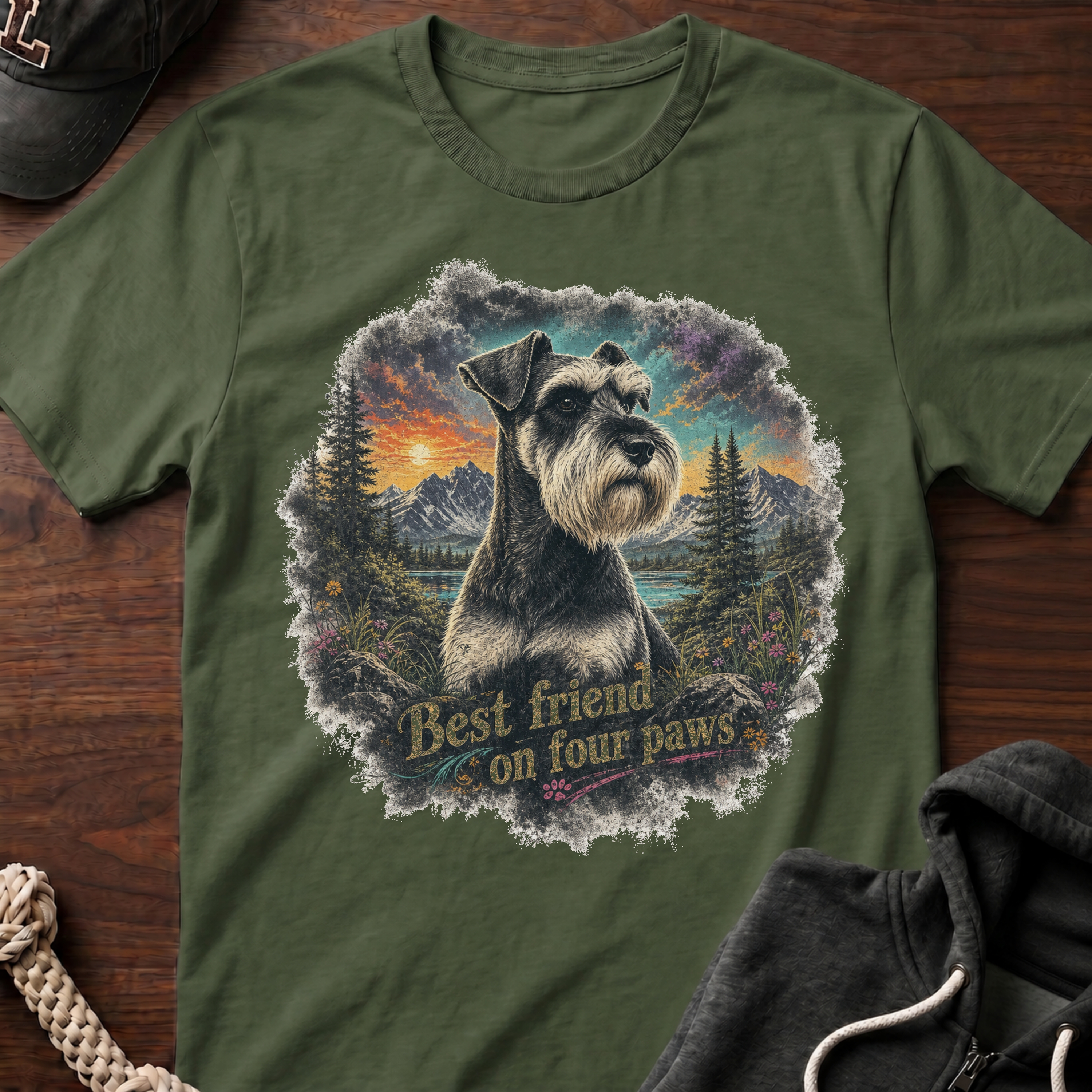 Best Friend On Four Paws 04 T-Shirt