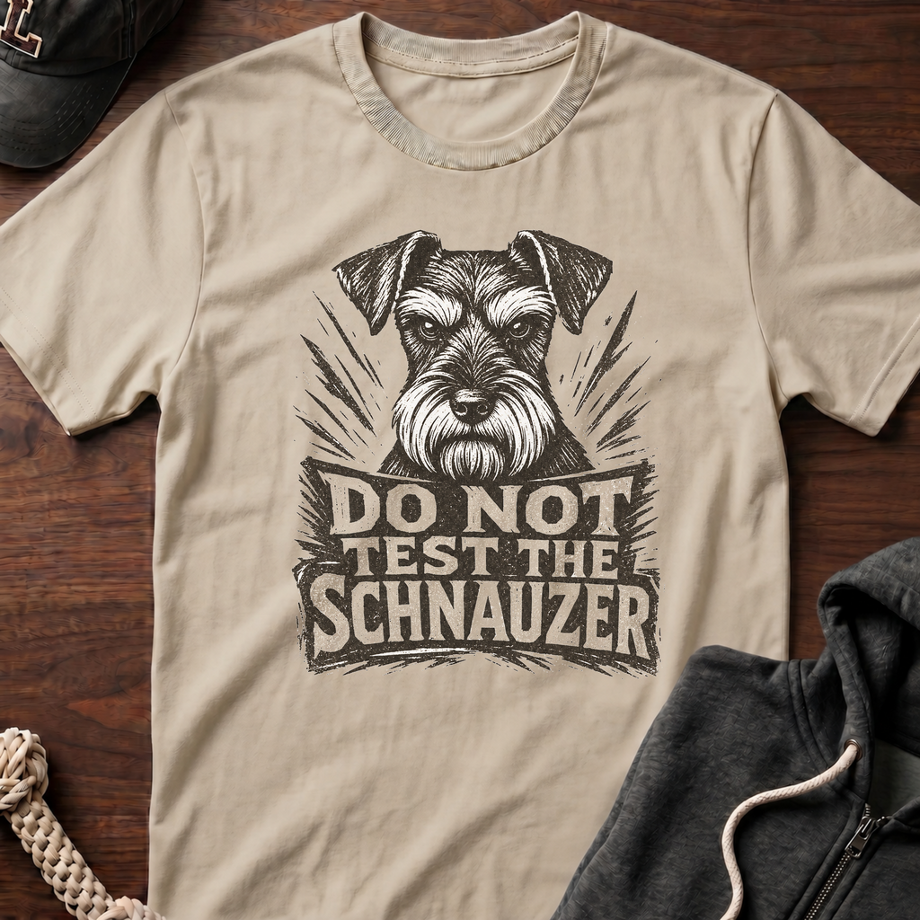 Do Not Test The Schnauzer 03 T-Shirt