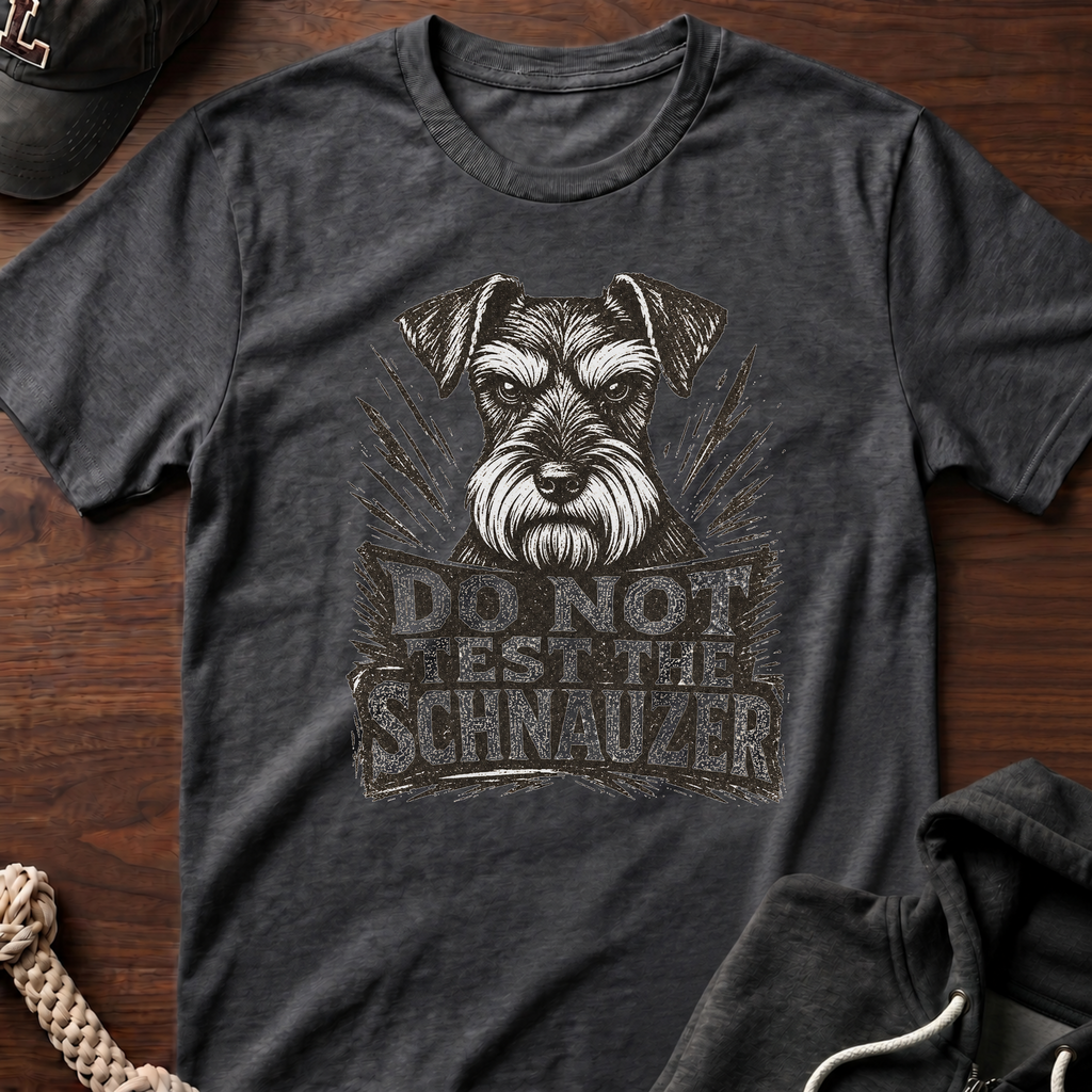 Do Not Test The Schnauzer 03 T-Shirt