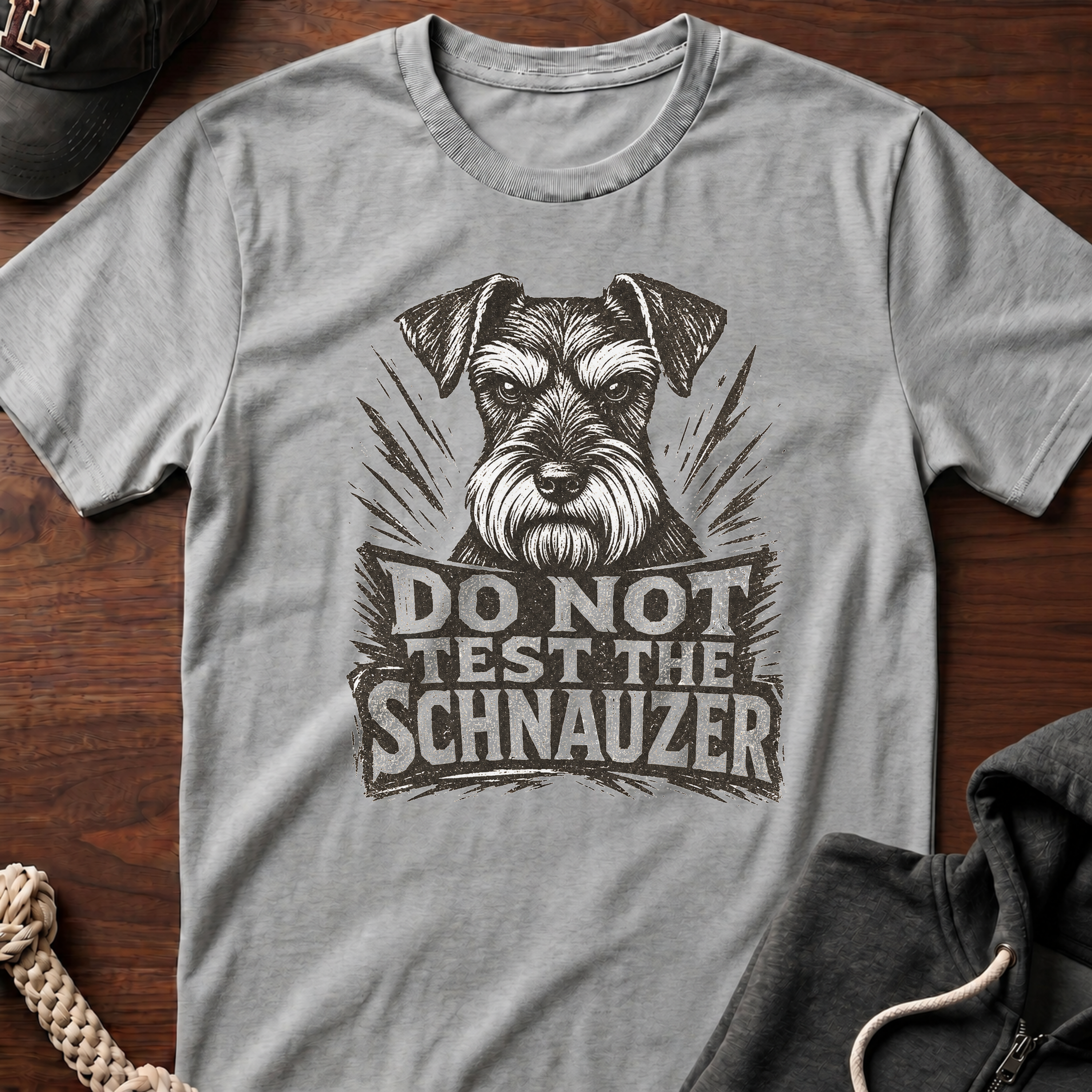 Do Not Test The Schnauzer 03 T-Shirt