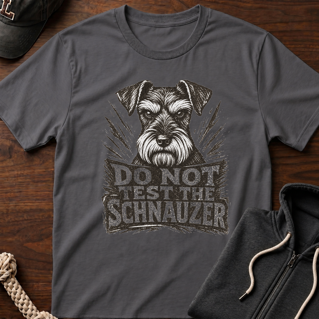 Do Not Test The Schnauzer 03 T-Shirt
