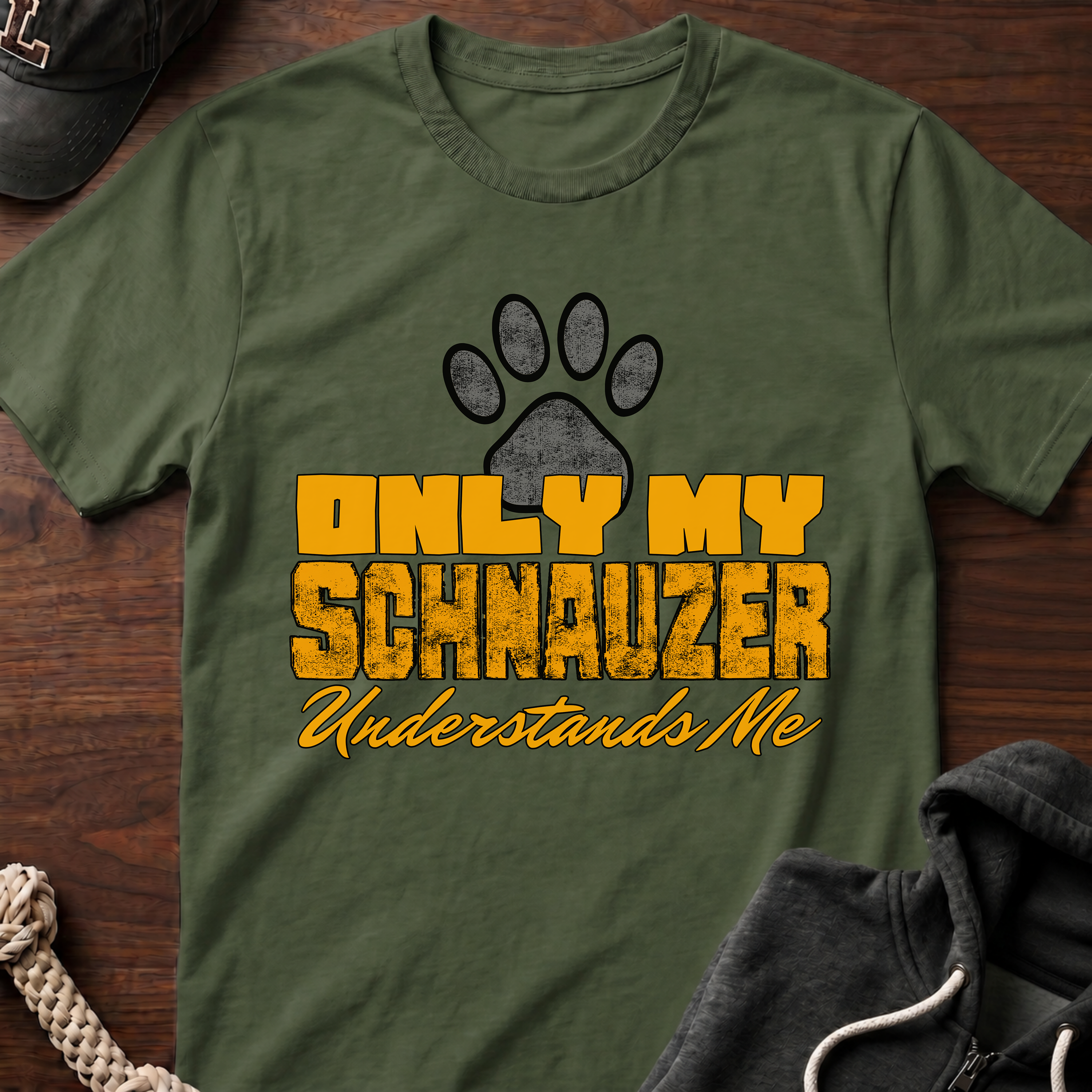 Only My Schnauzer Understands Me T-Shirt