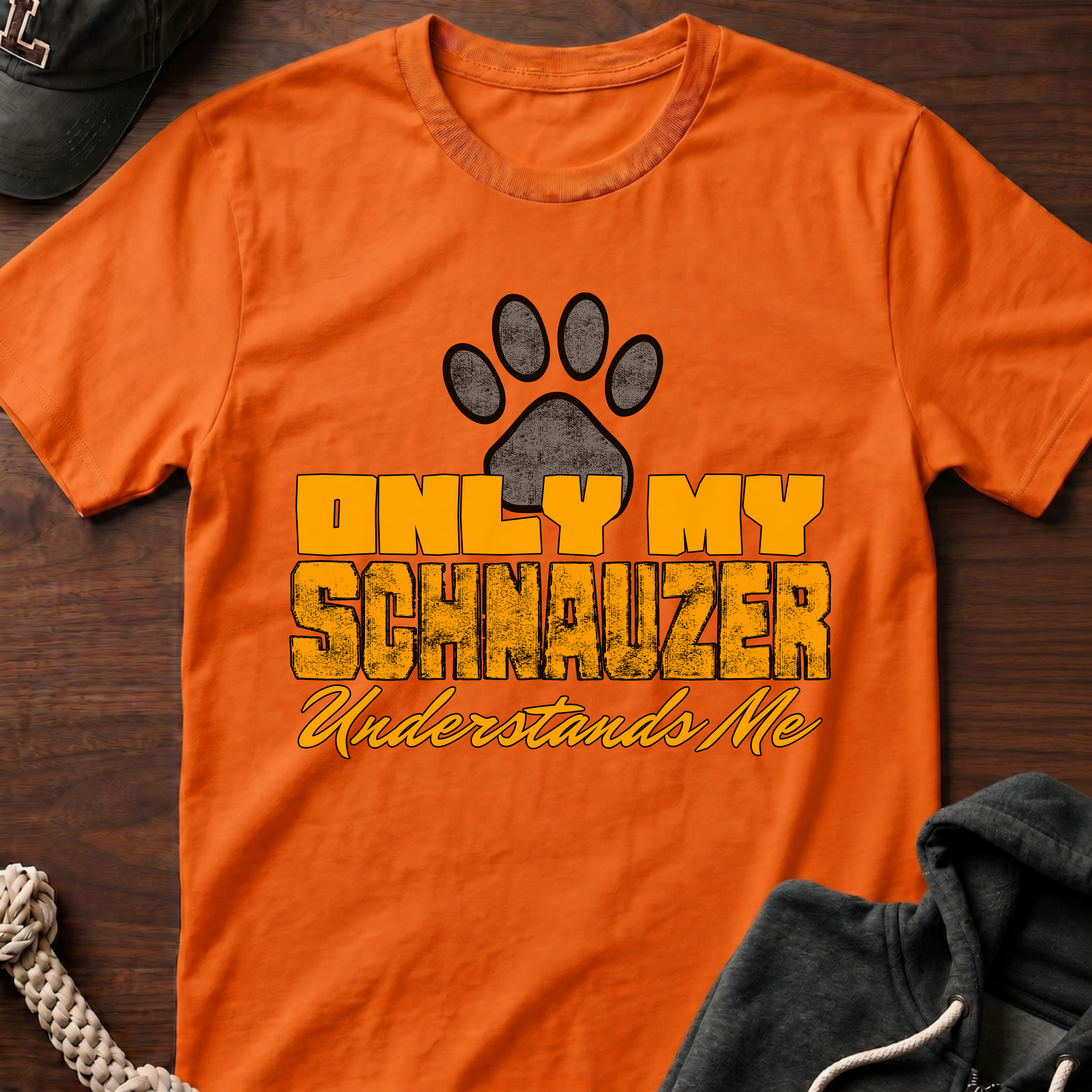Only My Schnauzer Understands Me T-Shirt