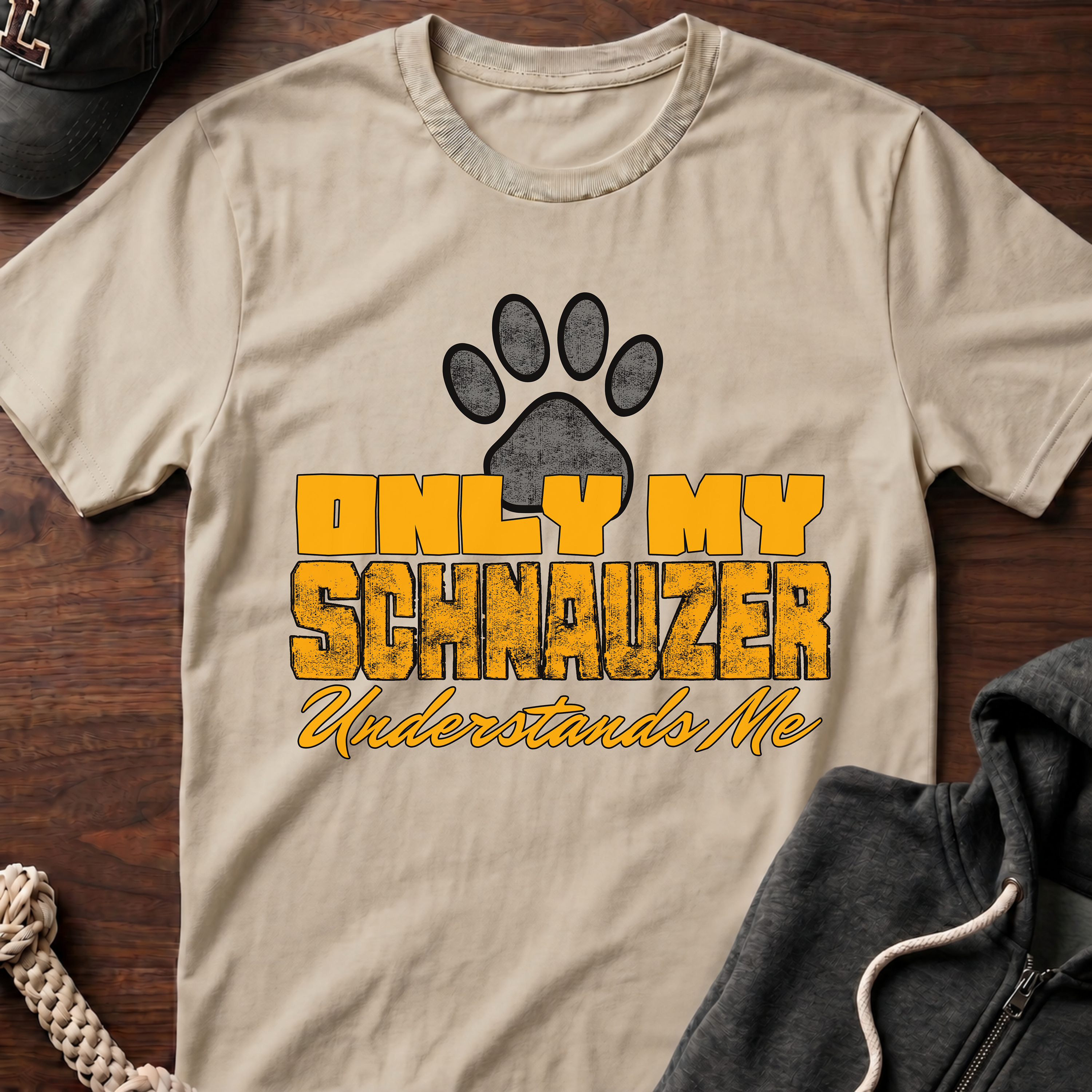 Only My Schnauzer Understands Me T-Shirt