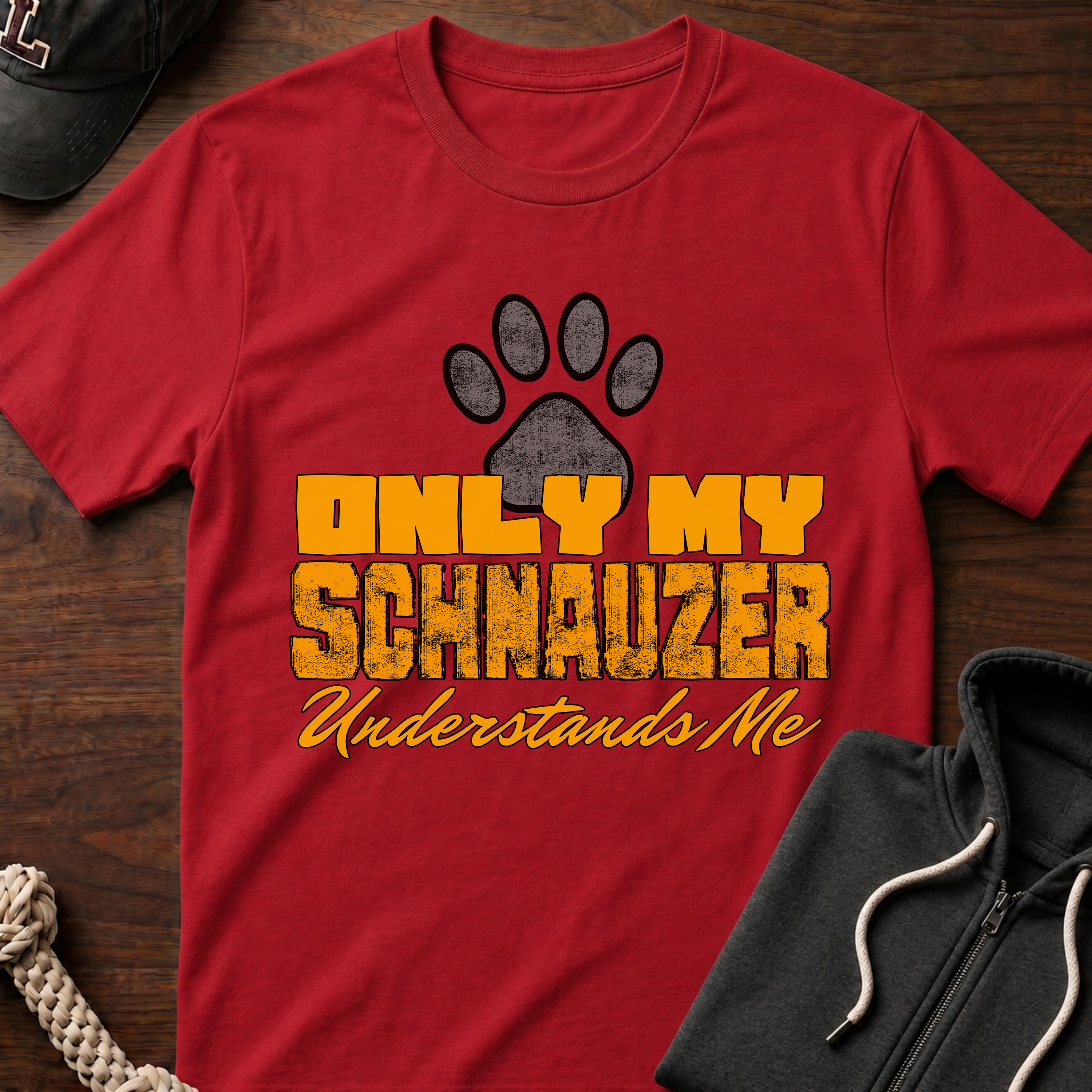 Only My Schnauzer Understands Me T-Shirt