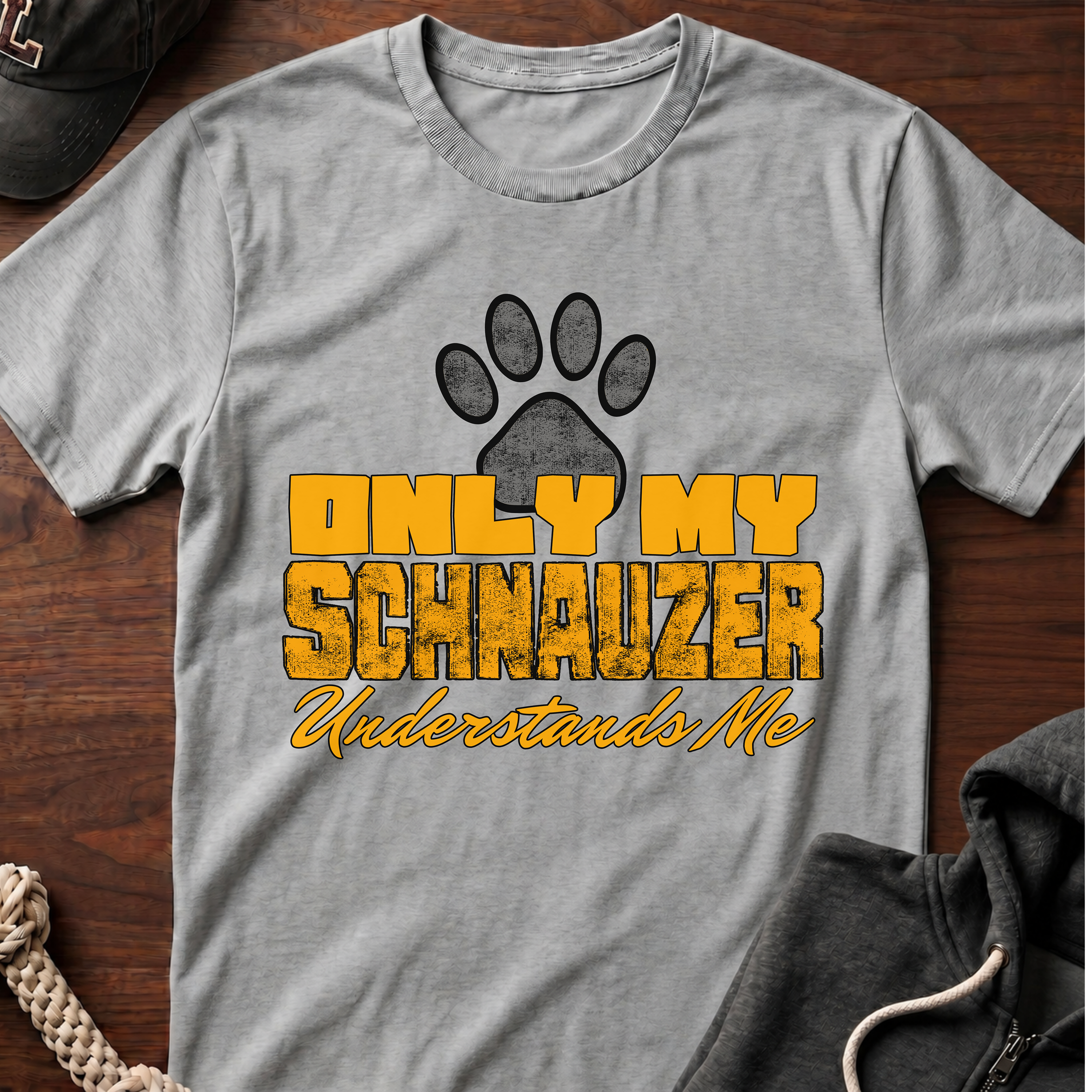 Only My Schnauzer Understands Me T-Shirt